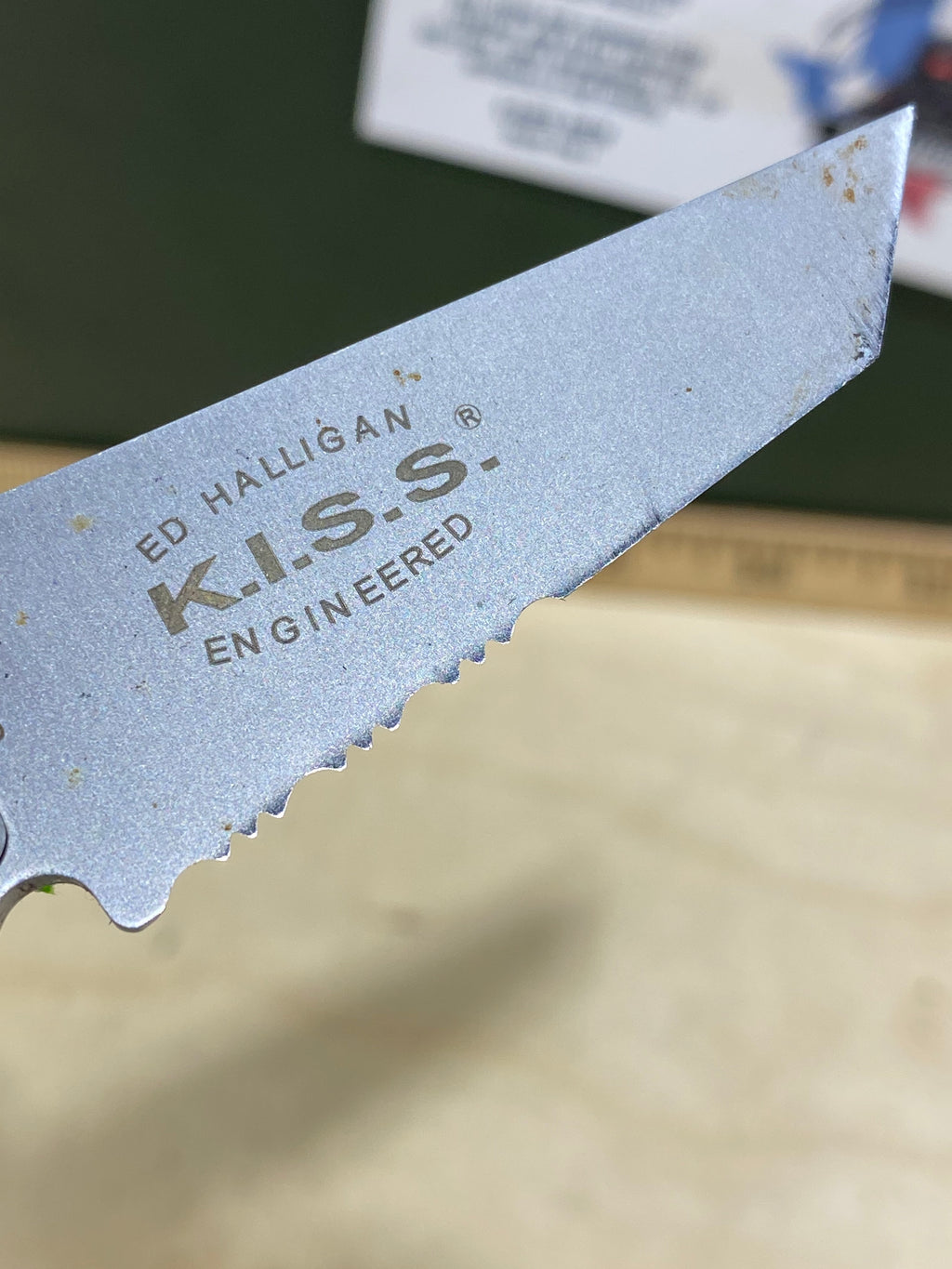 CRKT 5510 Kiss #71. Light usage. Dirty