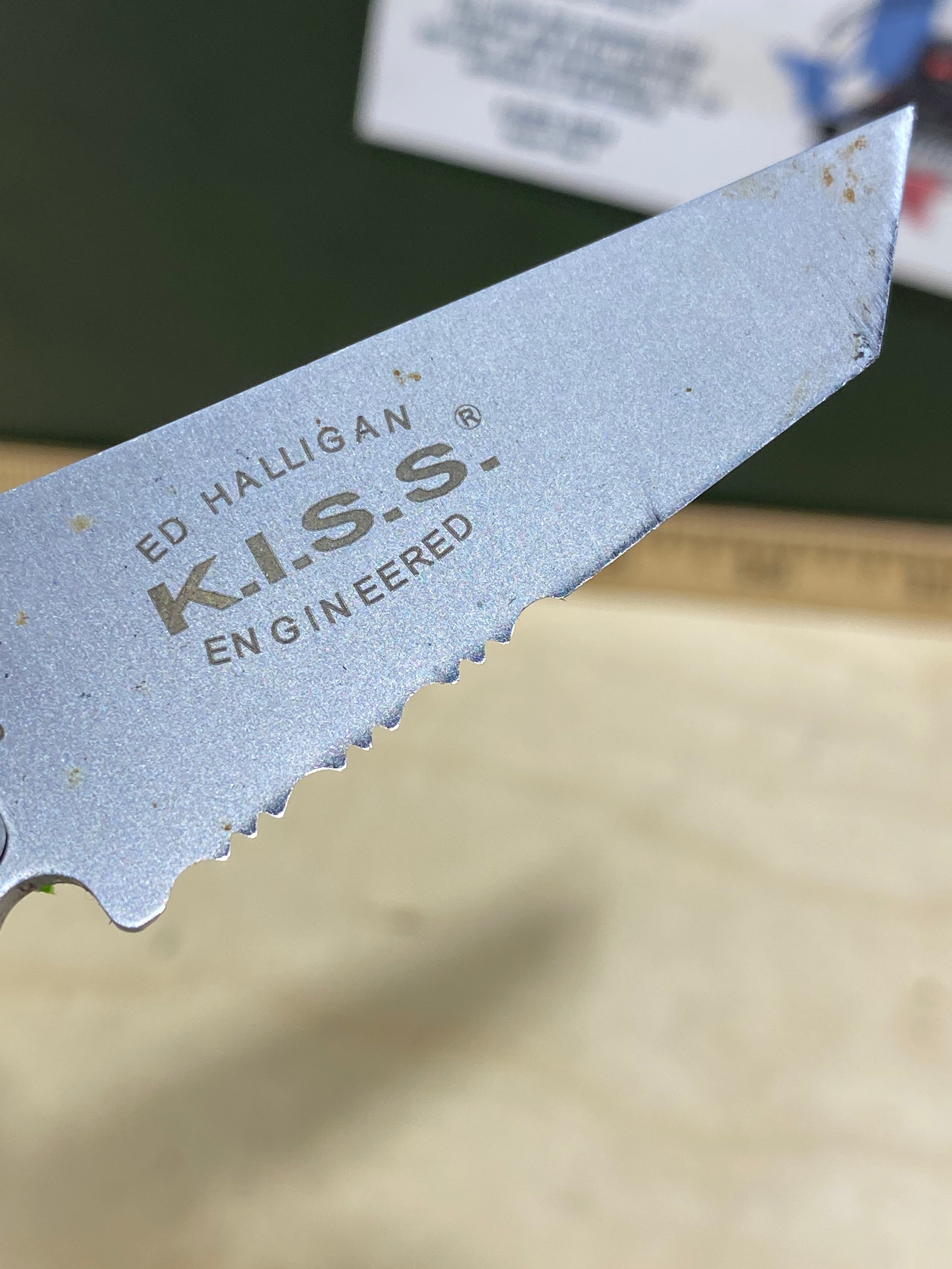 CRKT 5510 Kiss #71. Light usage. Dirty