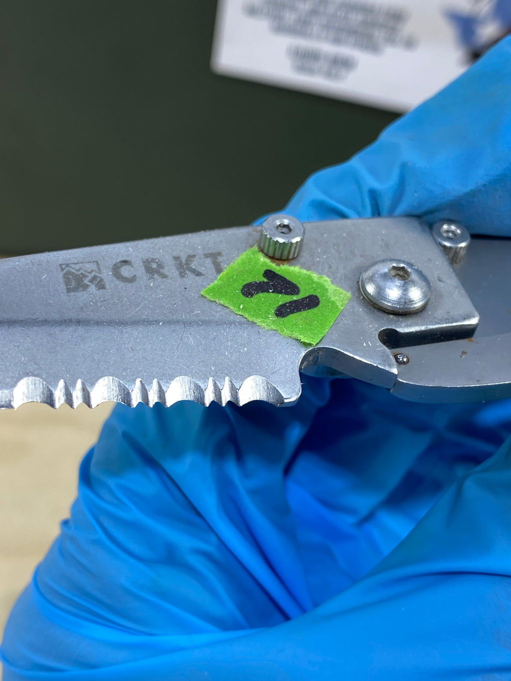CRKT 5510 Kiss #71. Light usage. Dirty