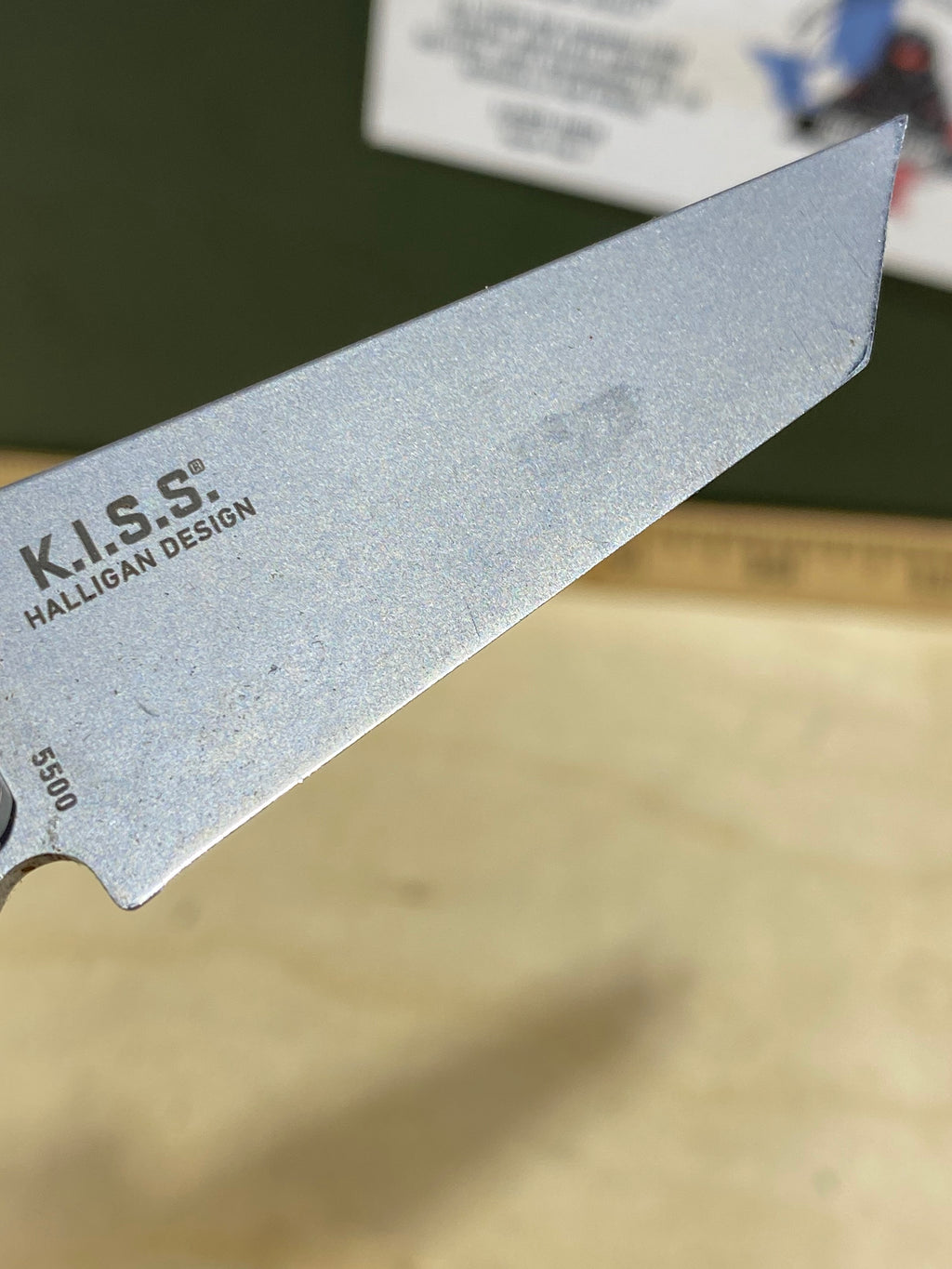 CRKT 5500 Kiss #72. Light usage, Dirty