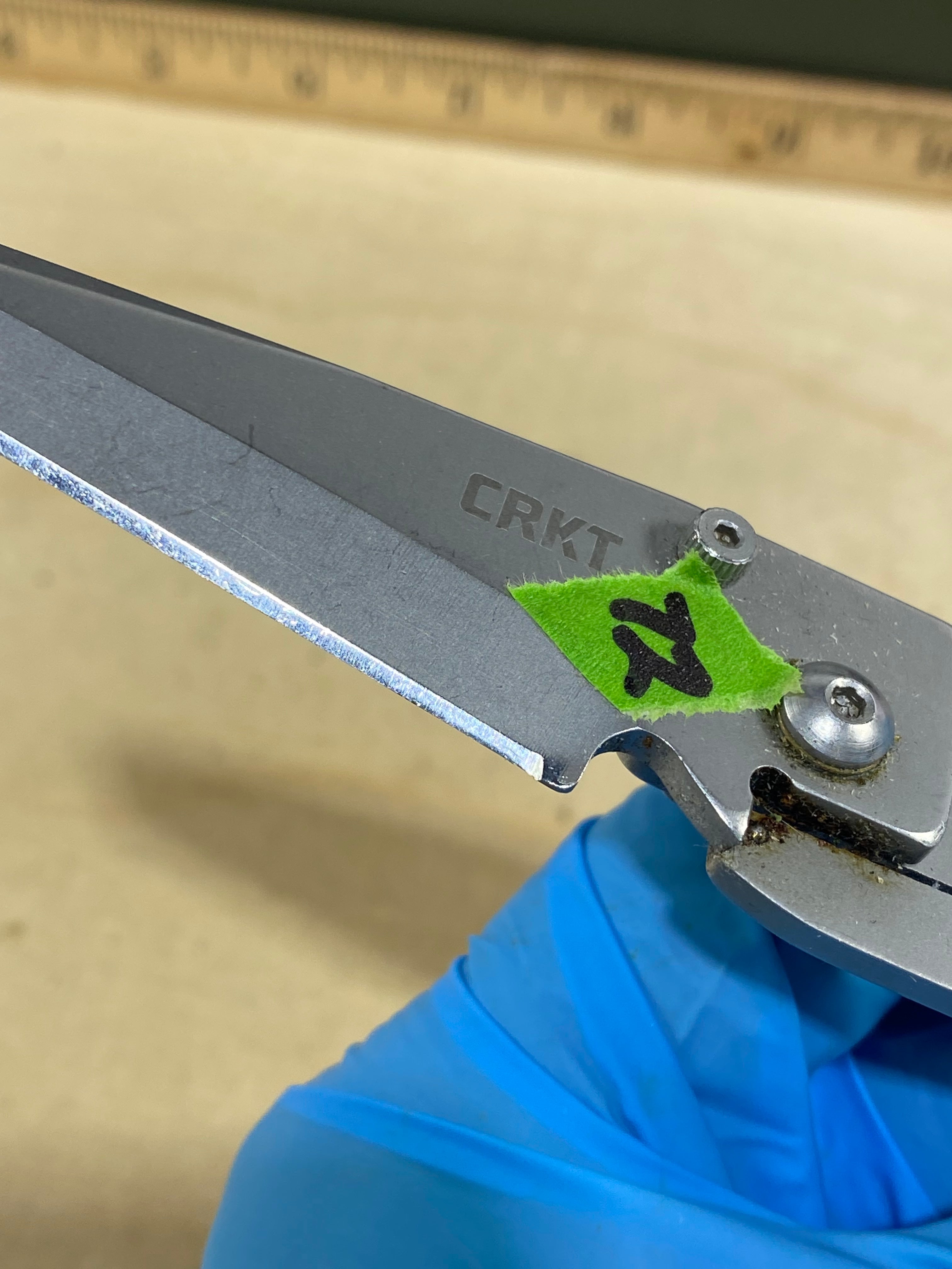CRKT 5500 Kiss #72. Light usage, Dirty