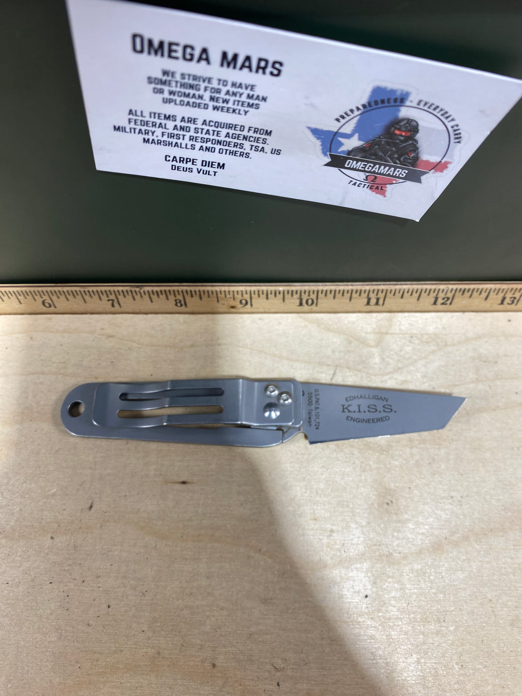 CRKT 5500 Kiss #73. Light usage