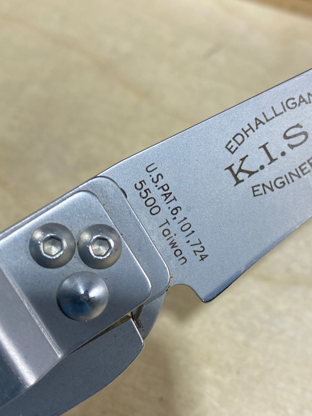 CRKT 5500 Kiss #73. Light usage