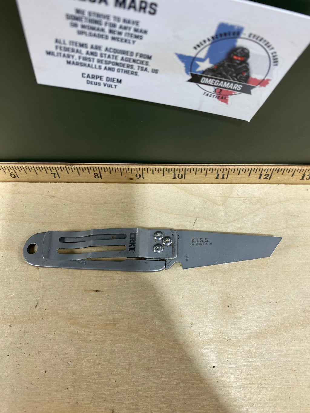CRKT 5500 Kiss #74. Light usage