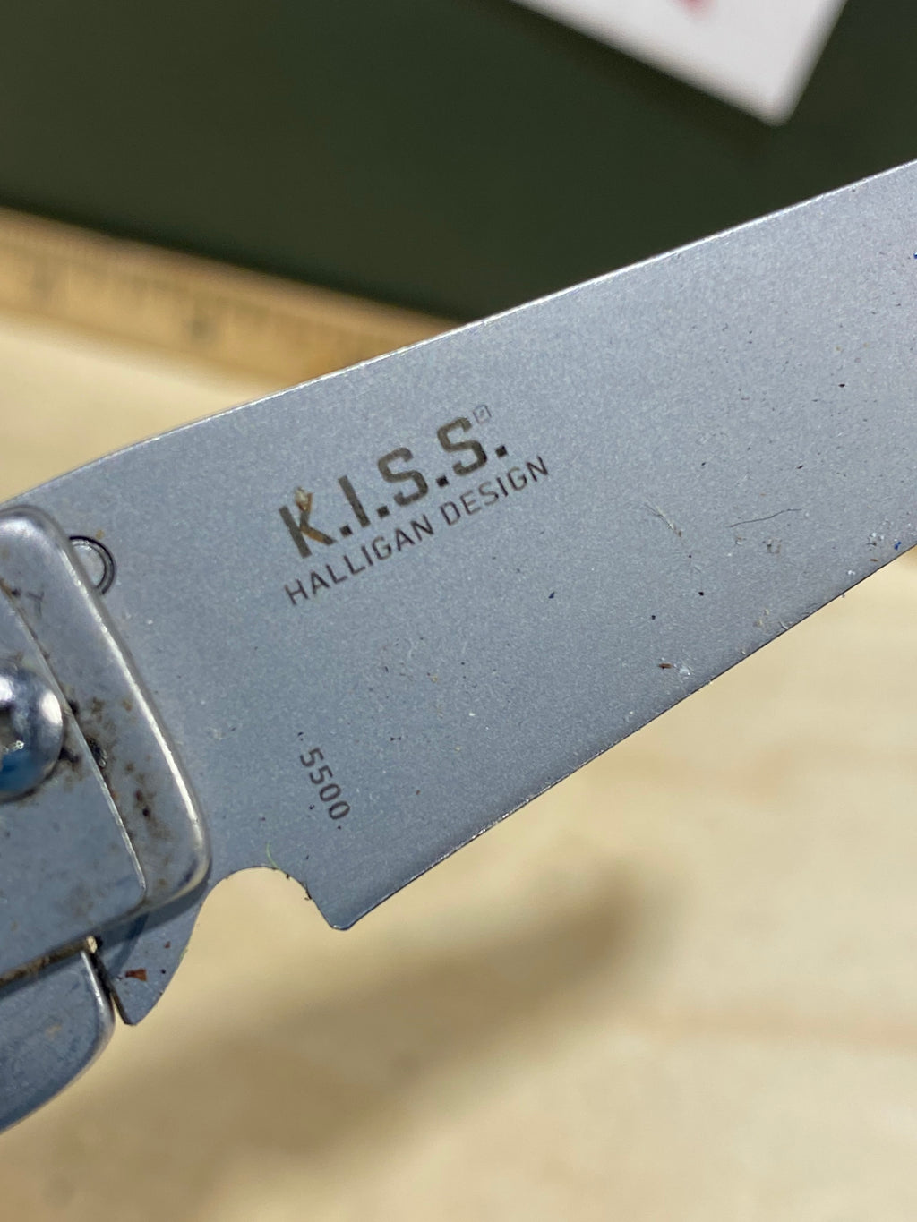 CRKT 5500 Kiss #74. Light usage