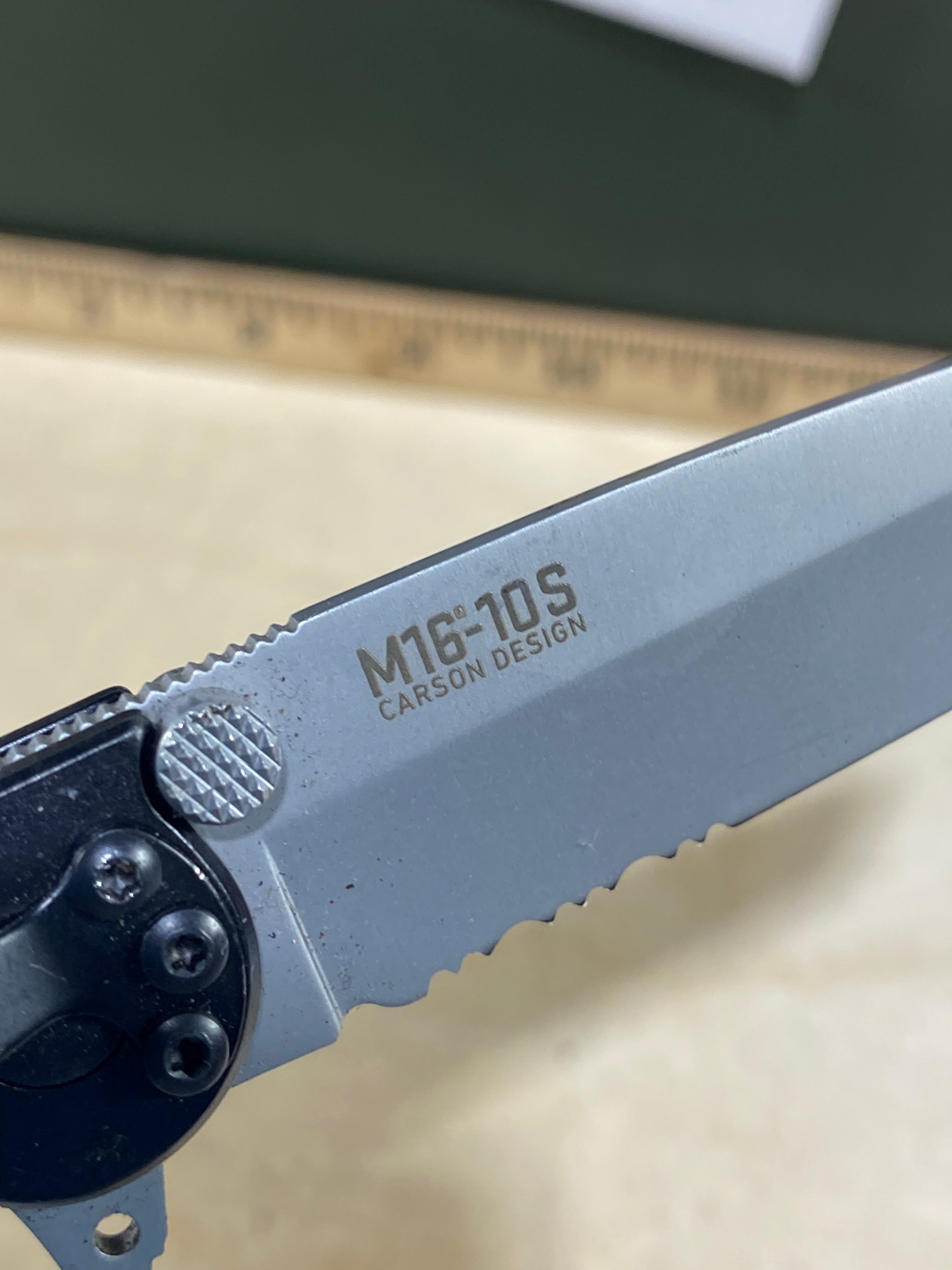CRKT M16-10S #76. Light usage