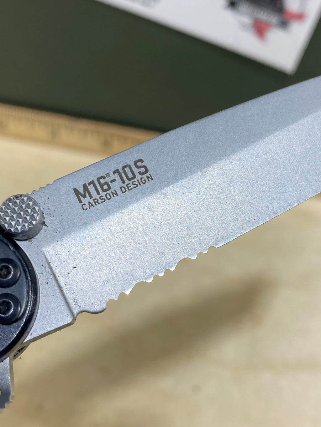 CRKT M16-10S #76. Light usage
