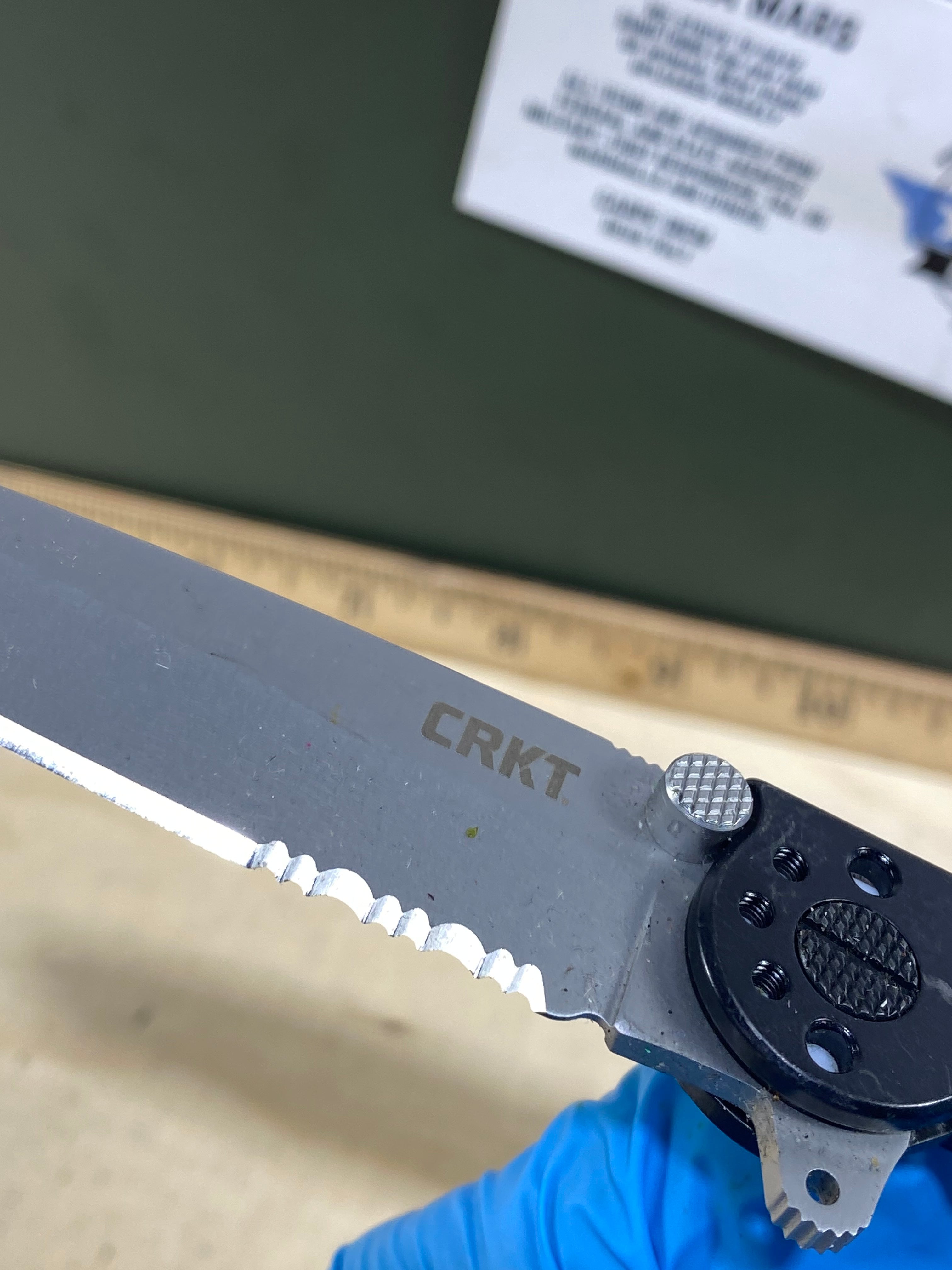 CRKT M16-10S #76. Light usage