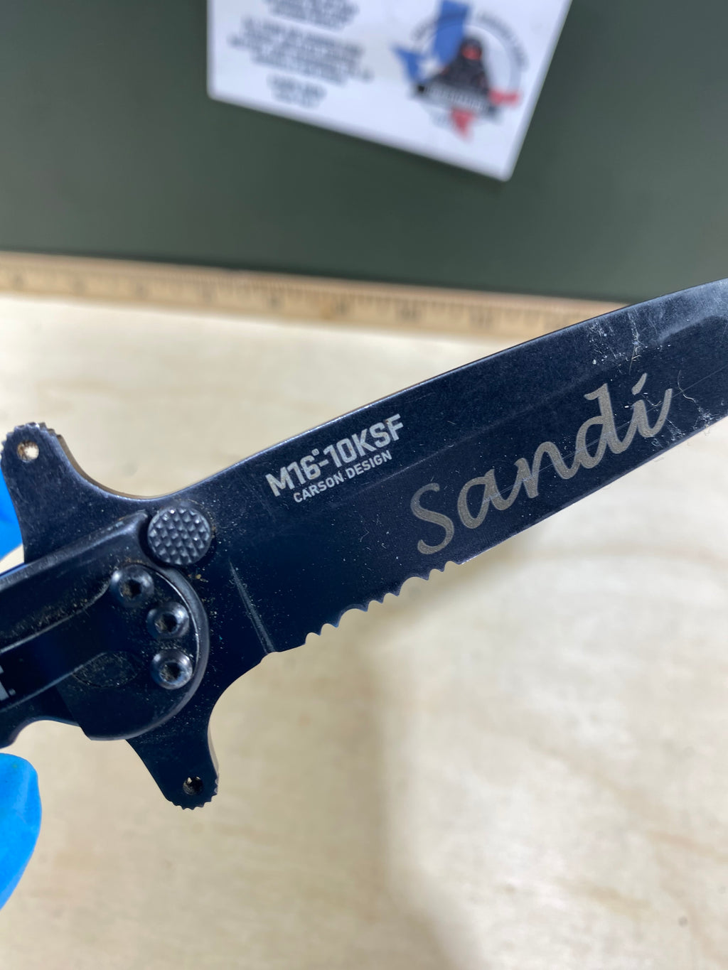 CRKT M16-10KSF #77. Light usage