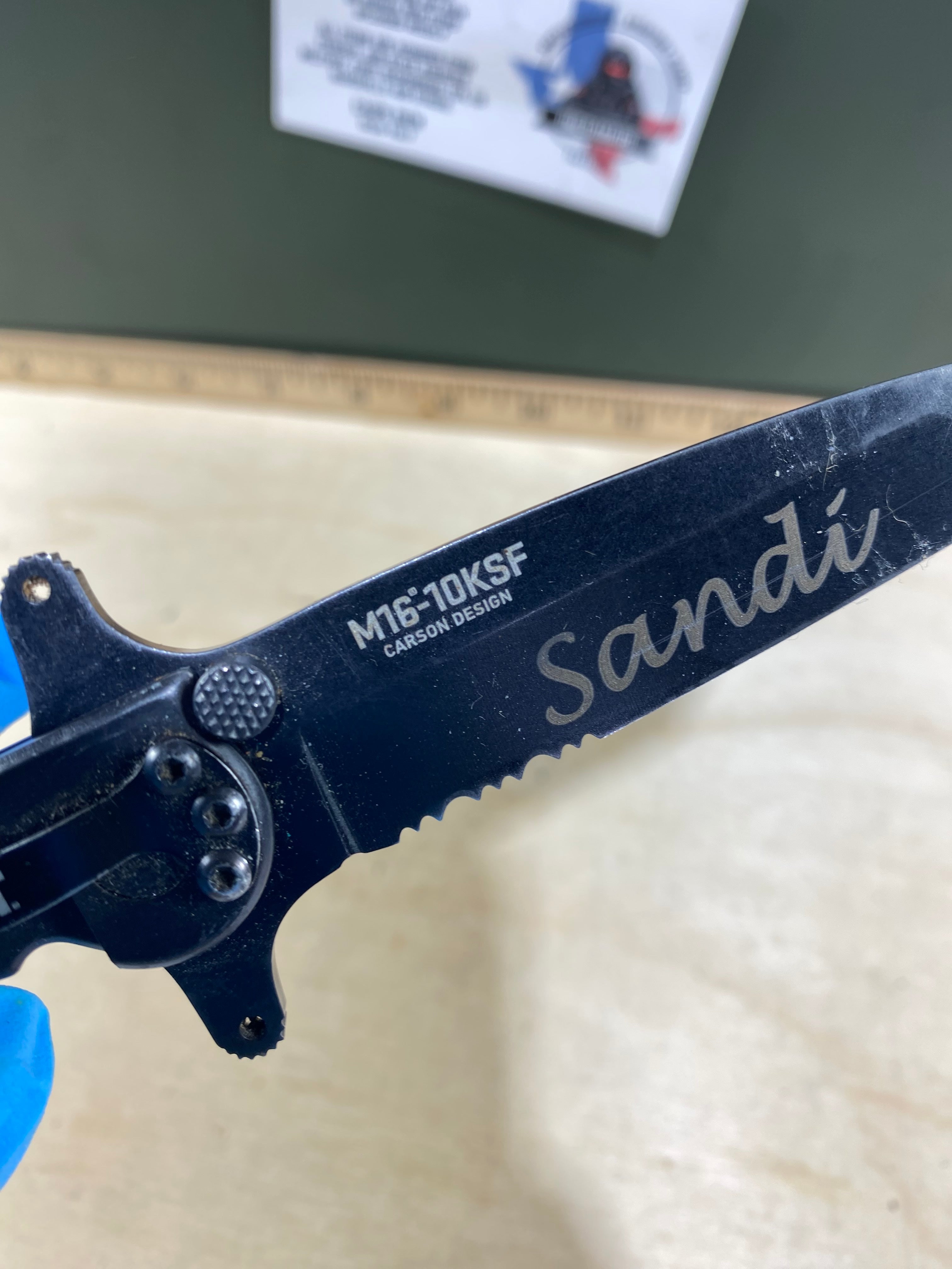 CRKT M16-10KSF #77. Light usage