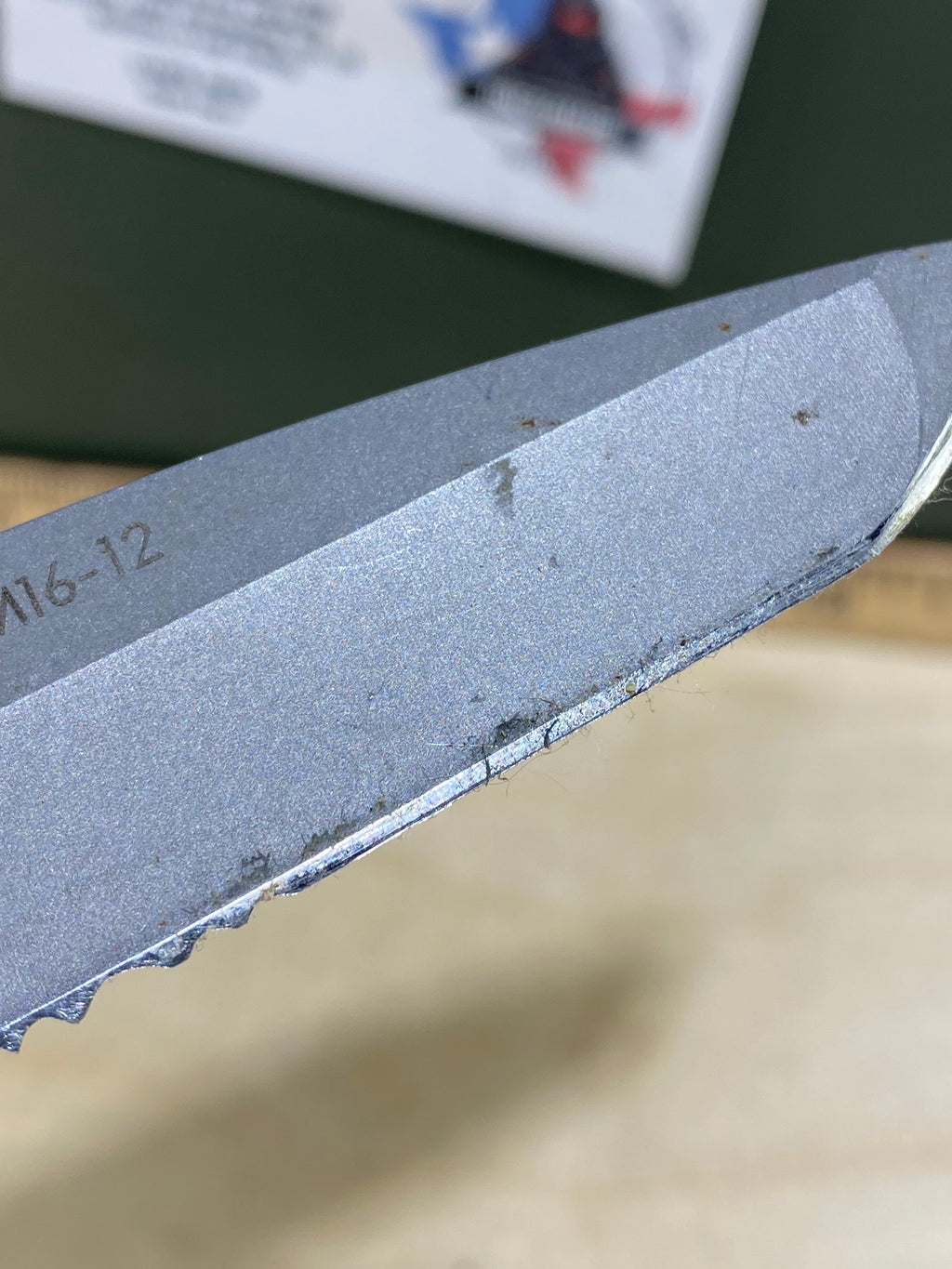 CRKT M16-12 #78. Light usage. Resharpened