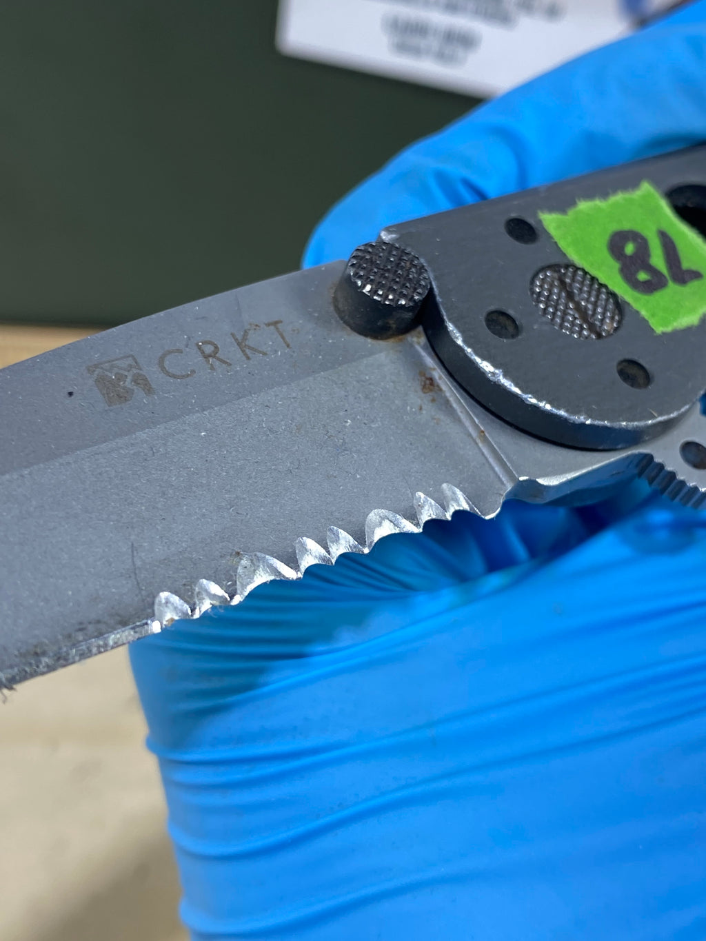 CRKT M16-12 #78. Light usage. Resharpened
