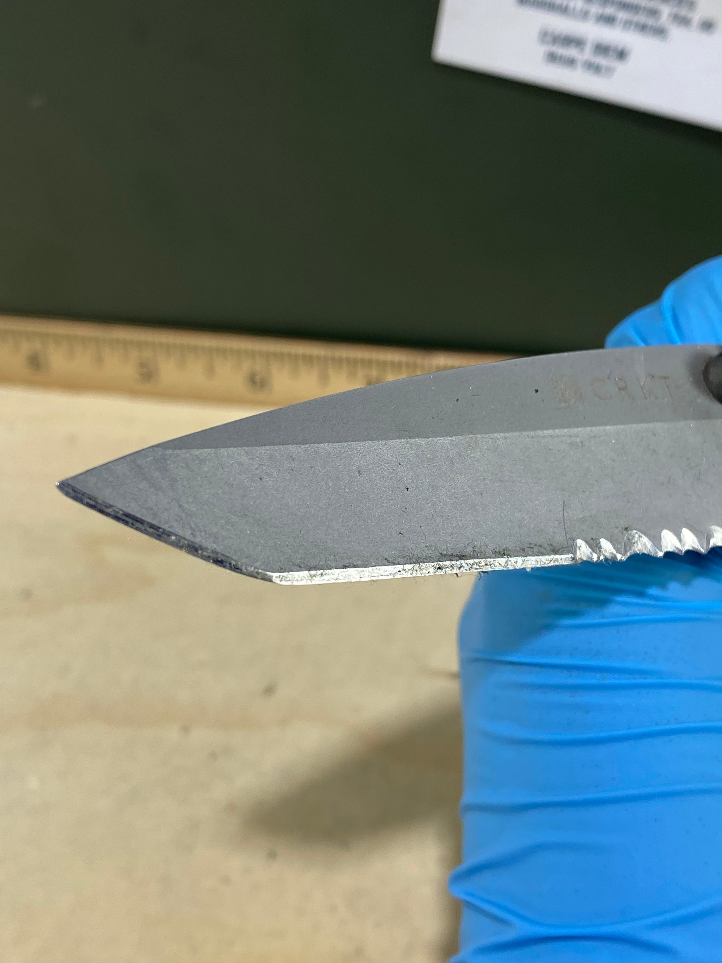 CRKT M16-12 #78. Light usage. Resharpened
