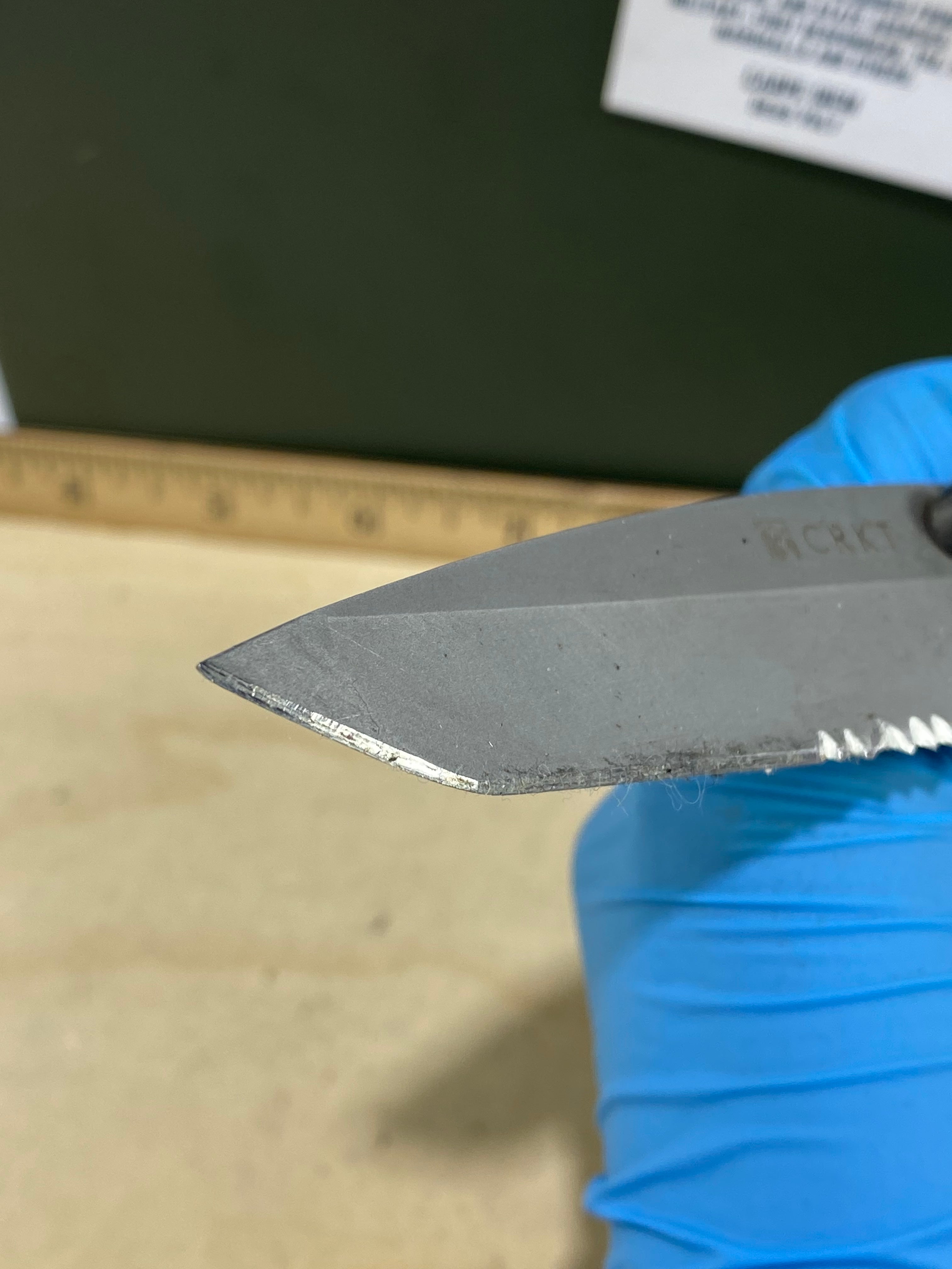 CRKT M16-12 #78. Light usage. Resharpened