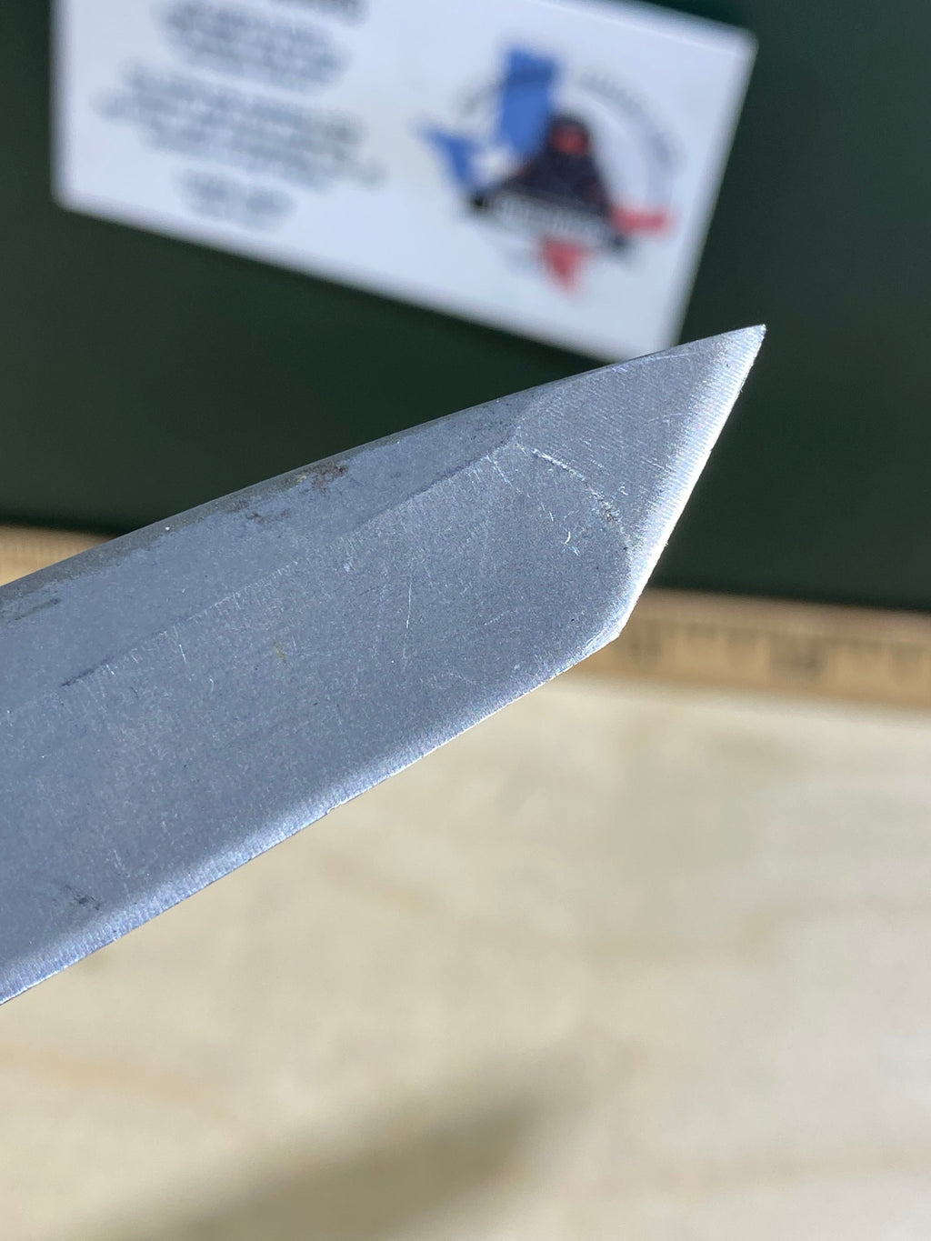 CRKT M16-10S #79. Light usage. Chip on blade