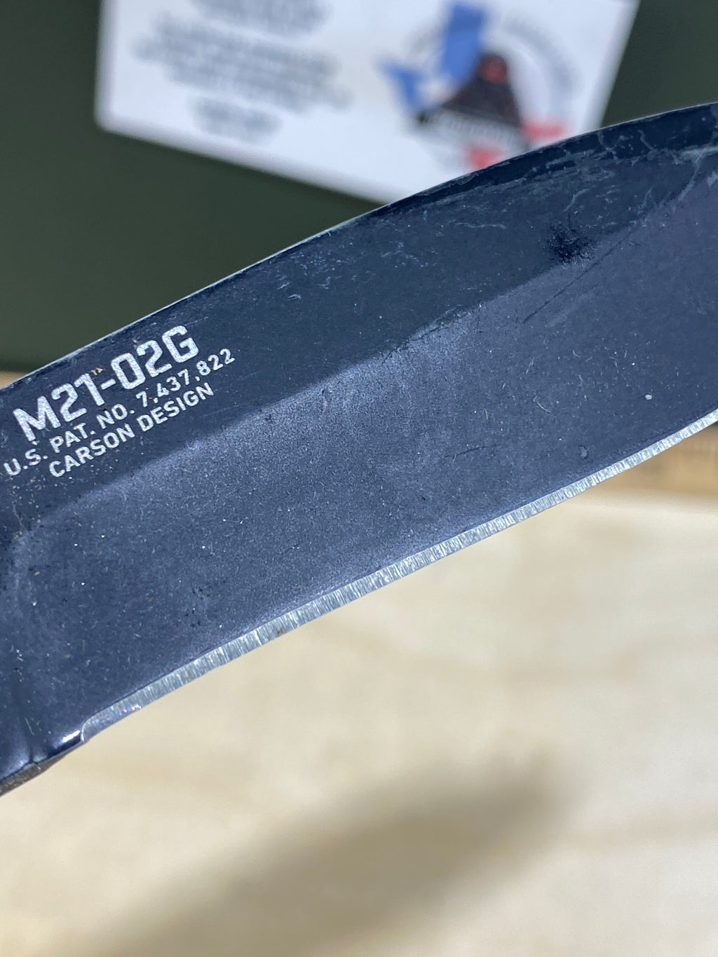 CRKT M21-02G #75. Light usage. Resharpened.