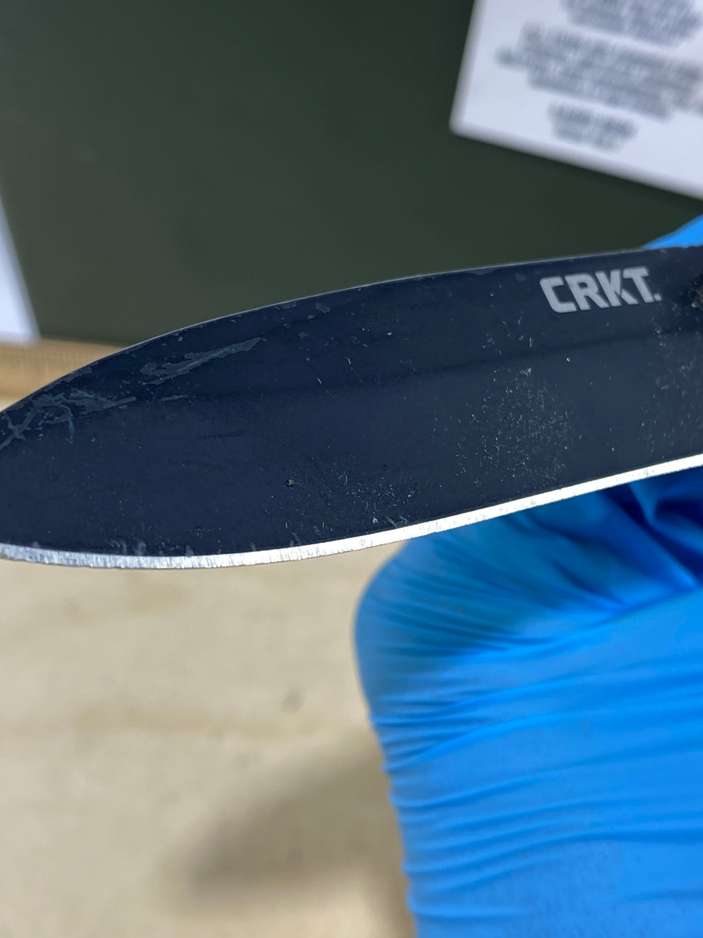 CRKT M21-02G #75. Light usage. Resharpened.