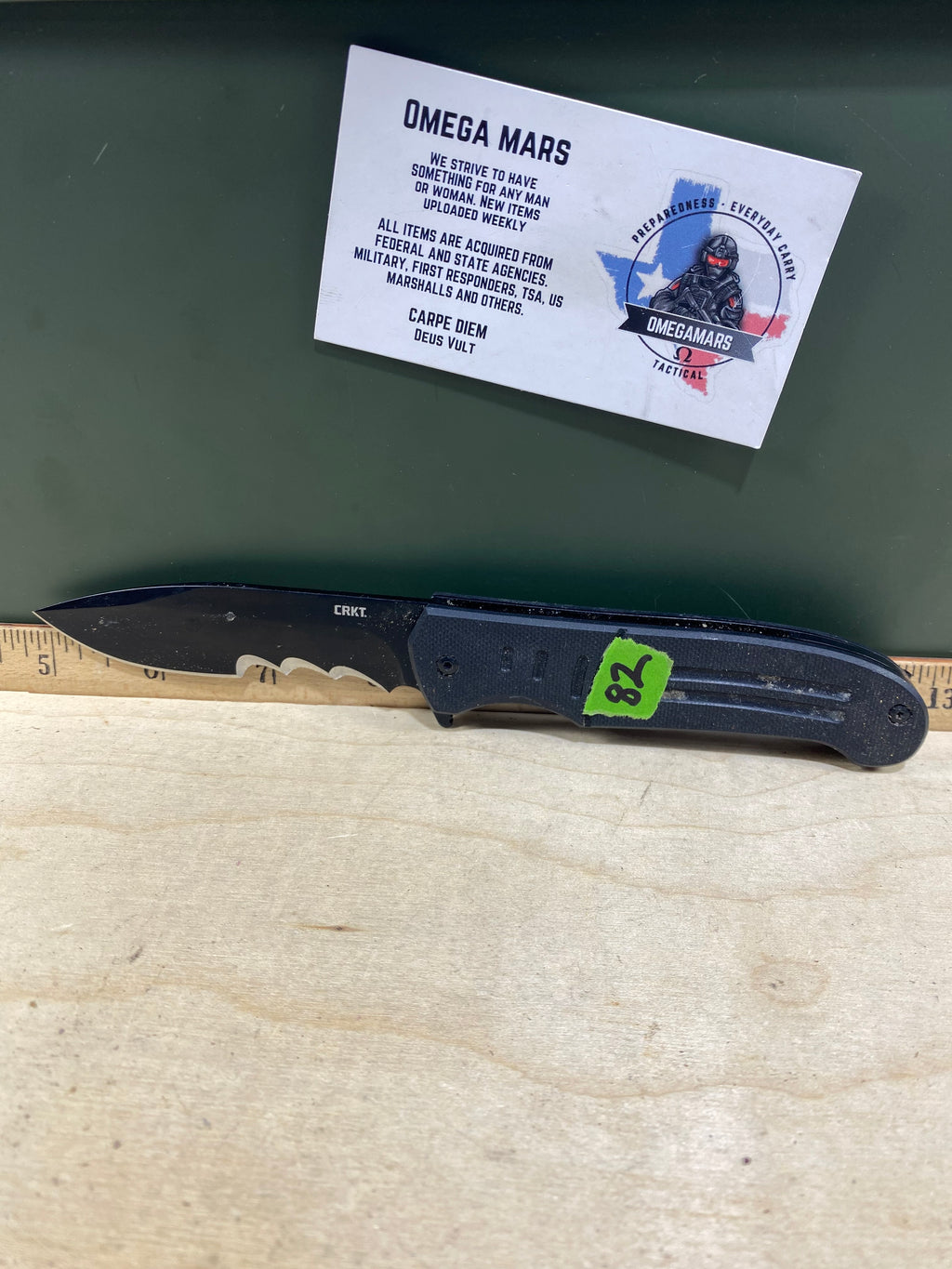 CRKT 6885 #82. Light usage.
