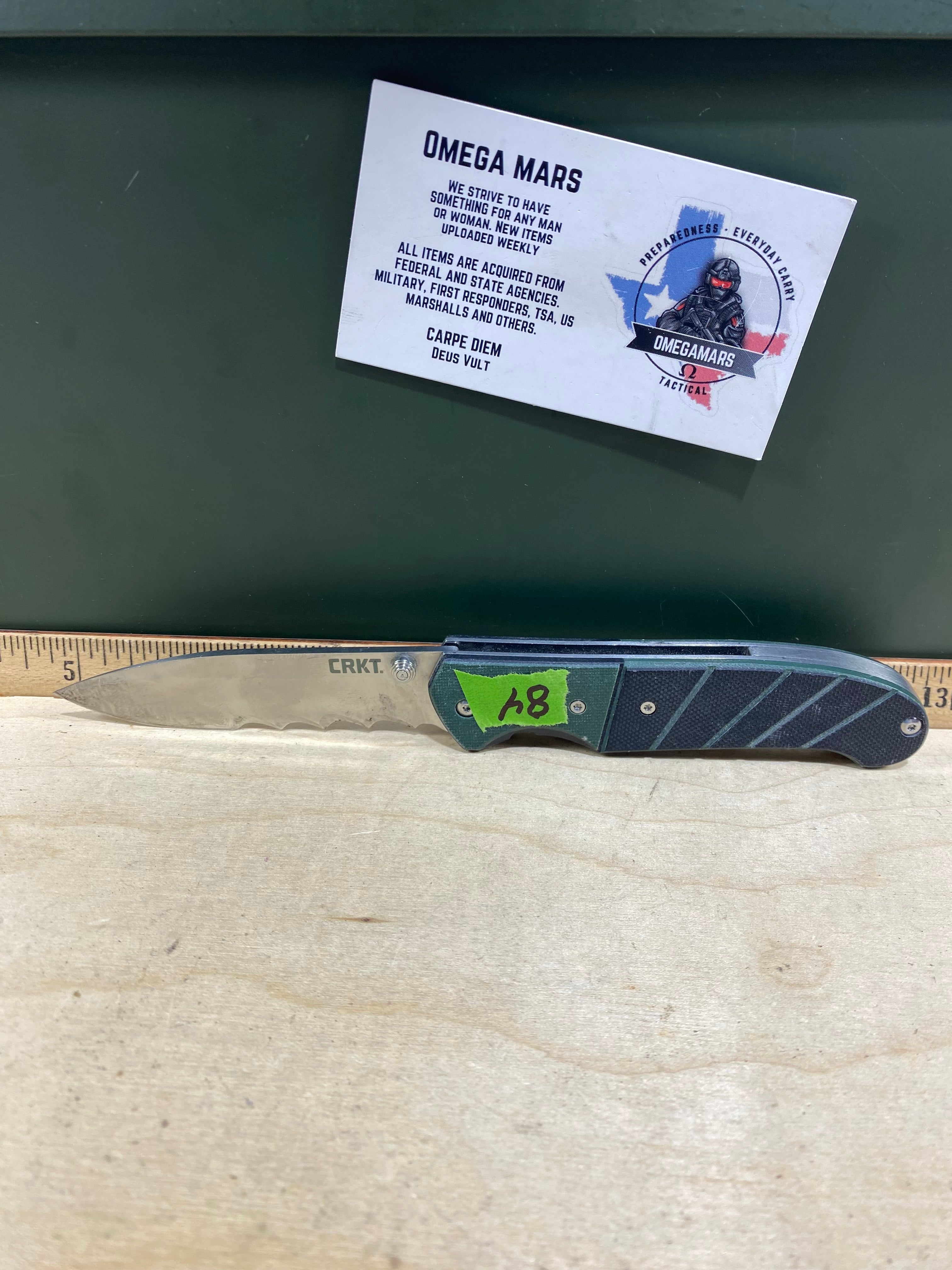 CRKT 6855 #84. Light usage. Dirty