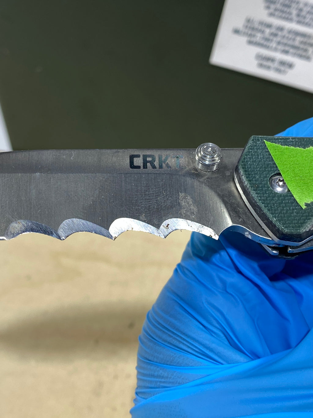 CRKT 6855 #84. Light usage. Dirty