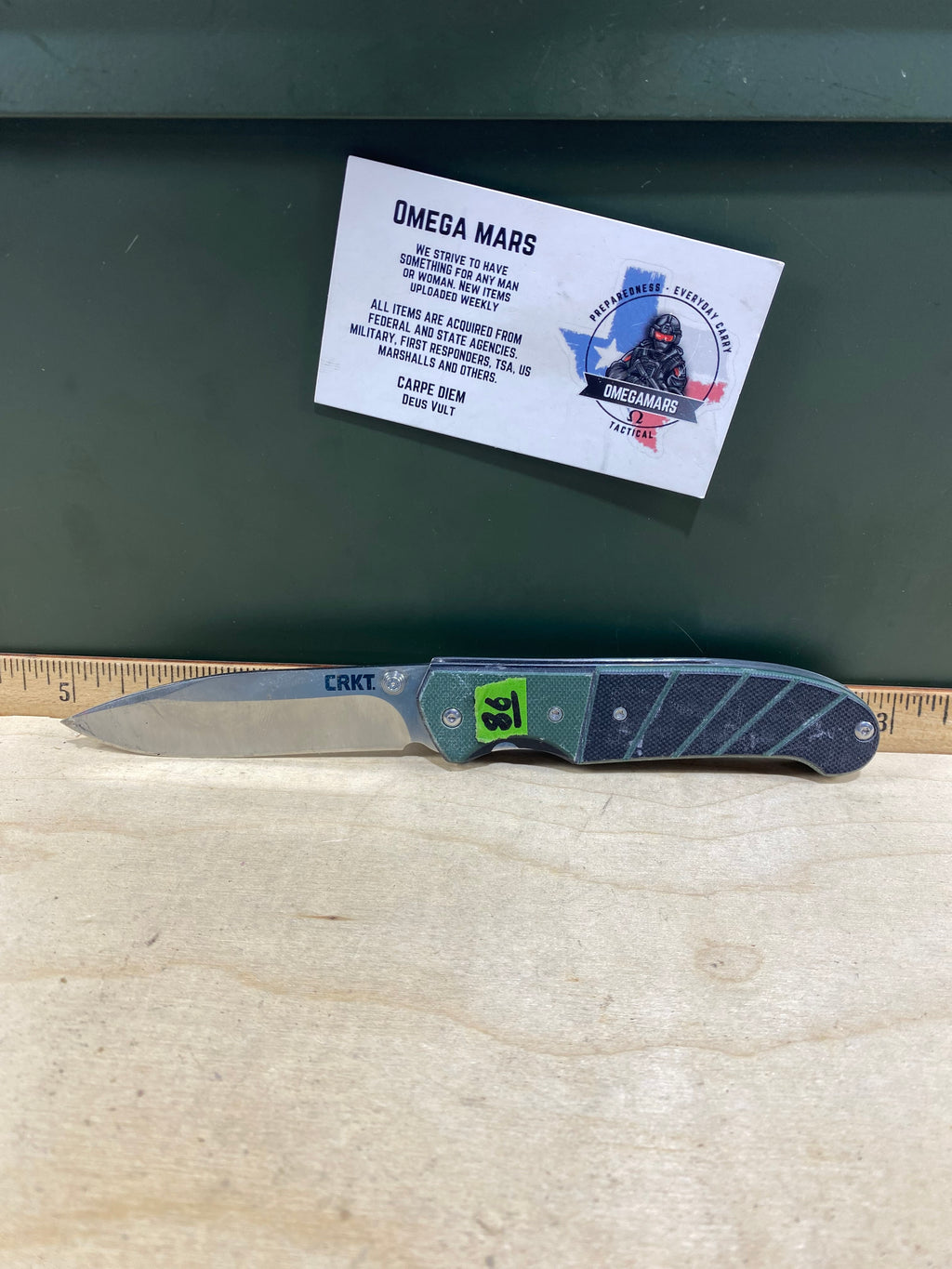 CRKT 6850 Ignitor #86. Light usage.