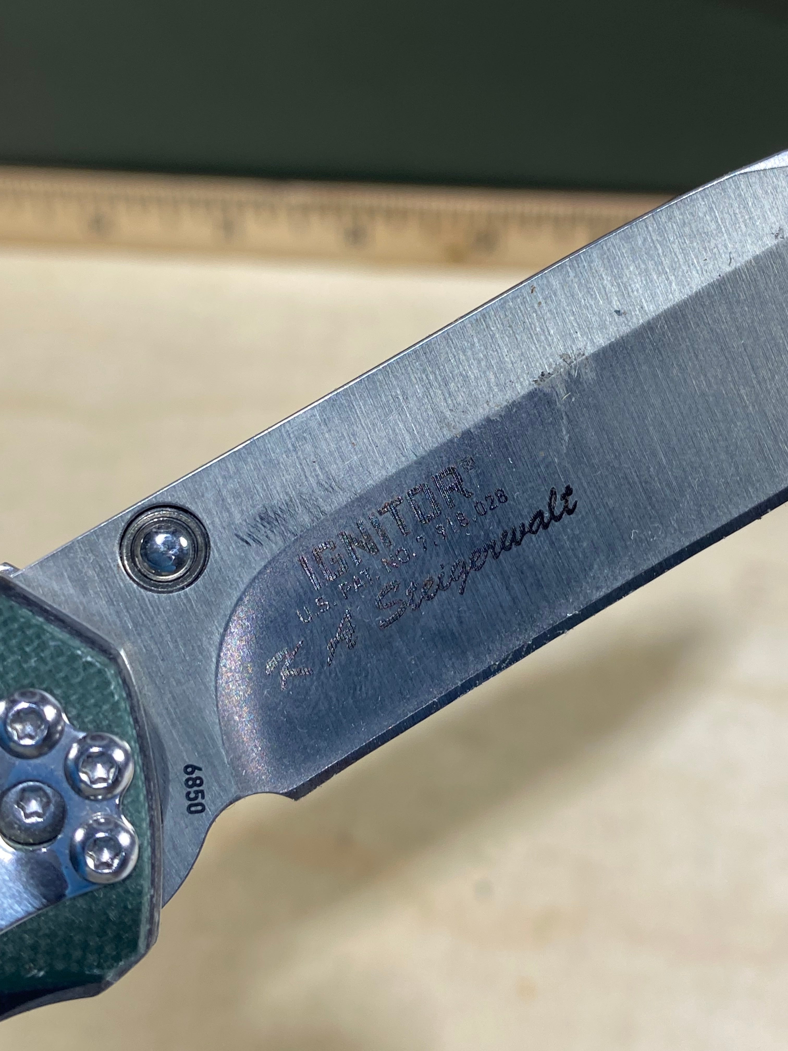 CRKT 6850 Ignitor #86. Light usage.