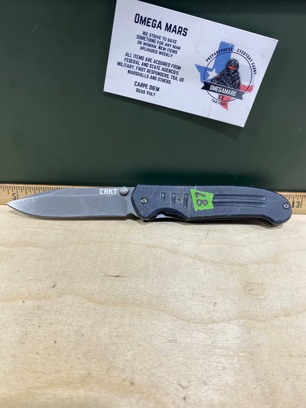 CRKT 6860 Ignitor #87. Light usage.