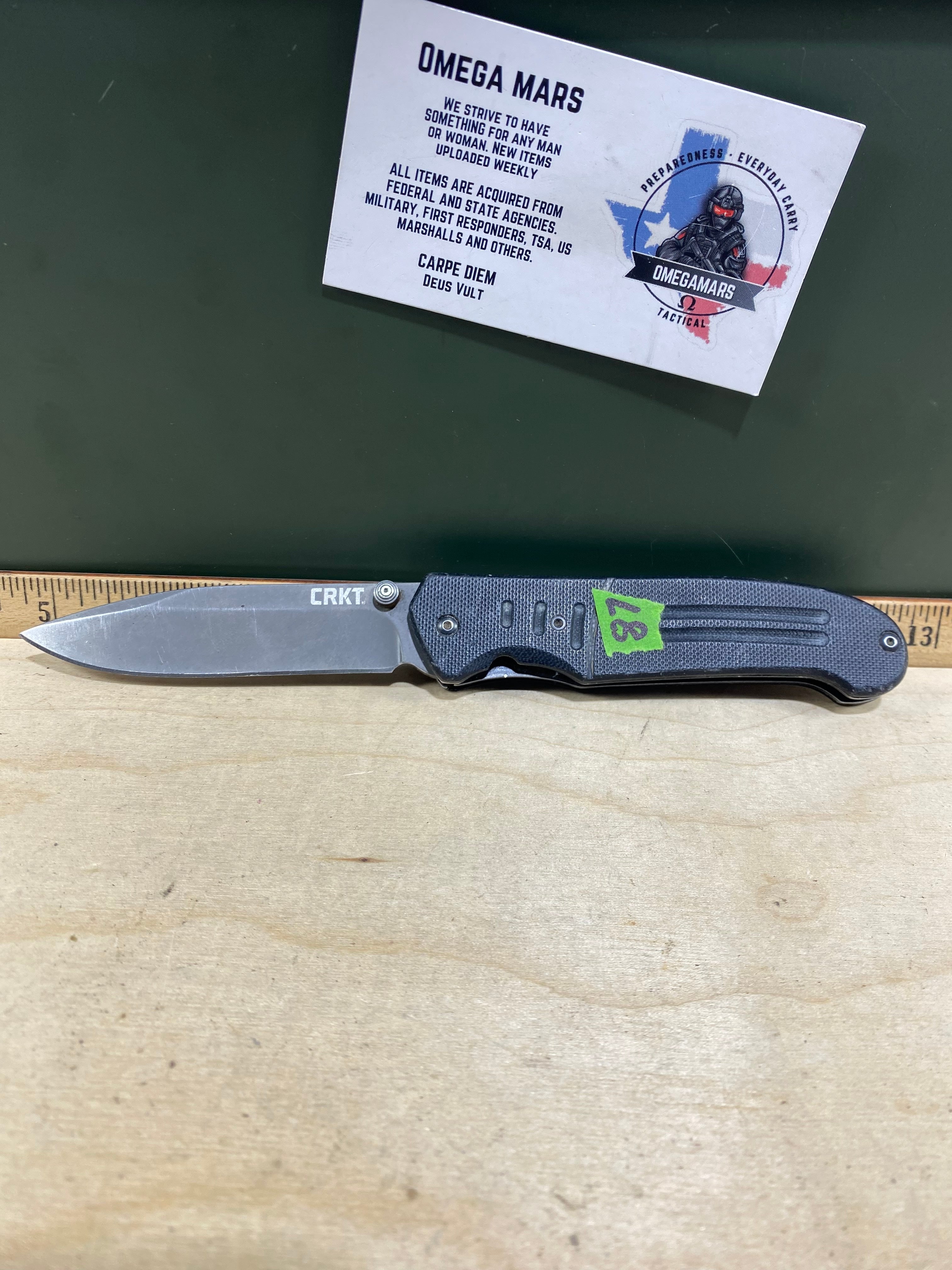 CRKT 6860 Ignitor #87. Light usage.