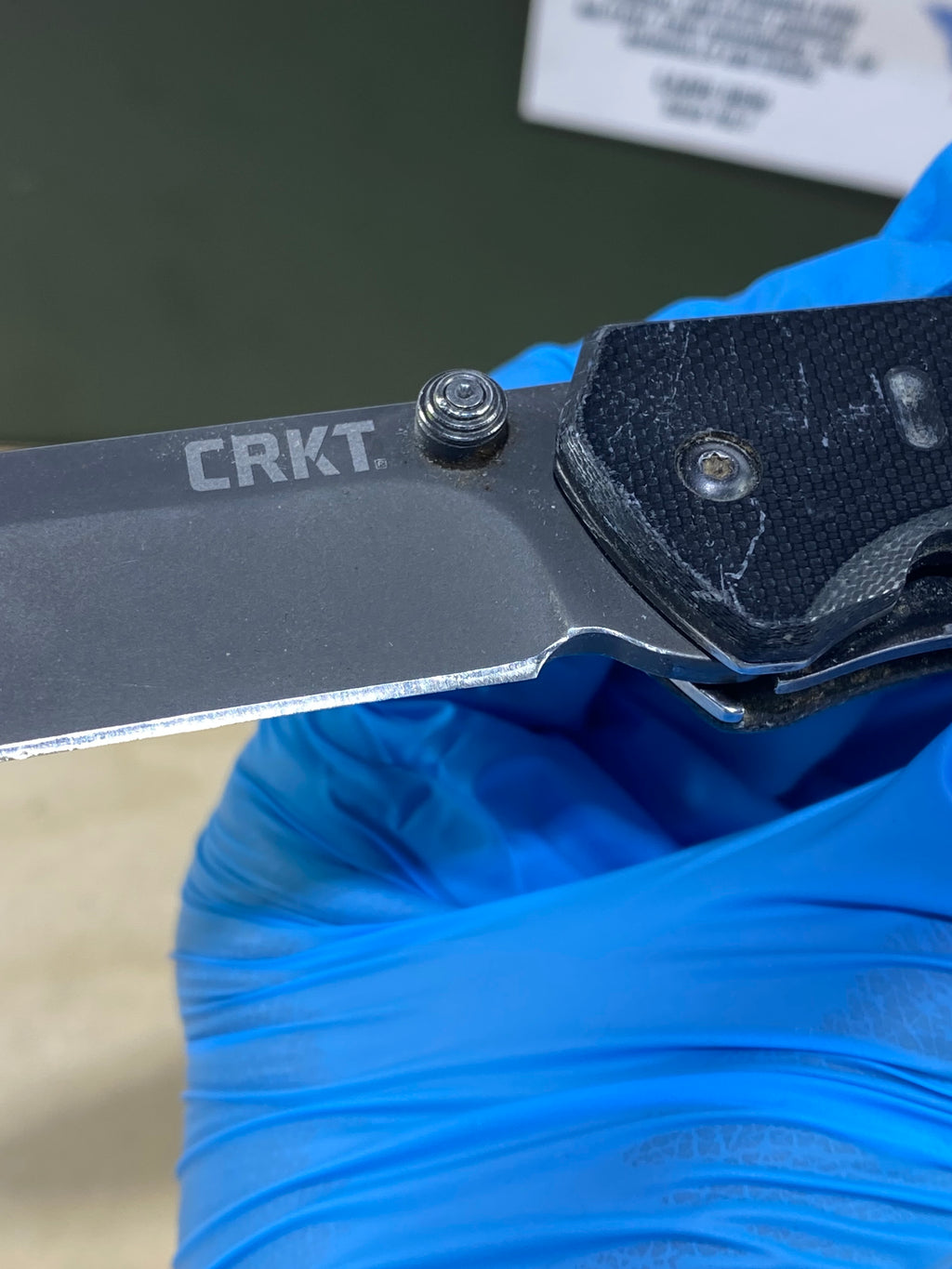 CRKT 6860 Ignitor #87. Light usage.