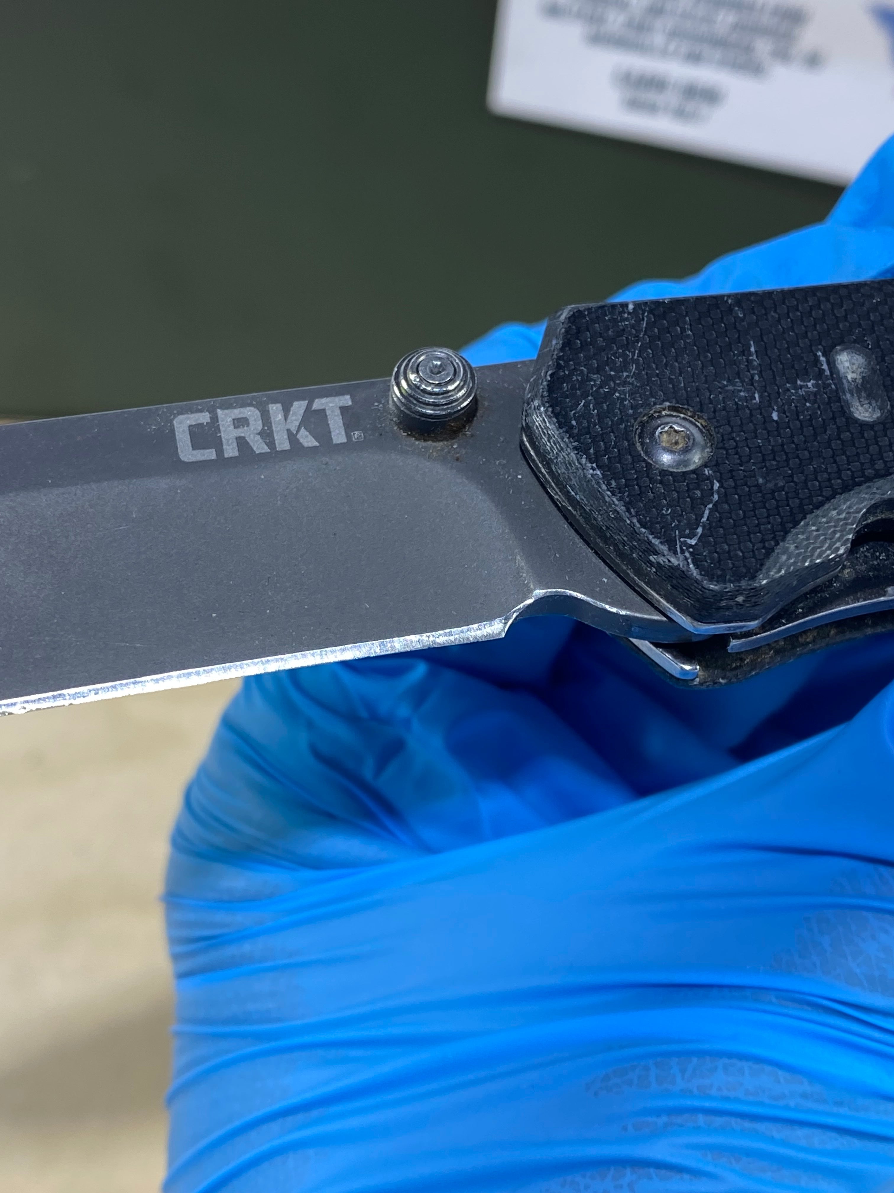 CRKT 6860 Ignitor #87. Light usage.