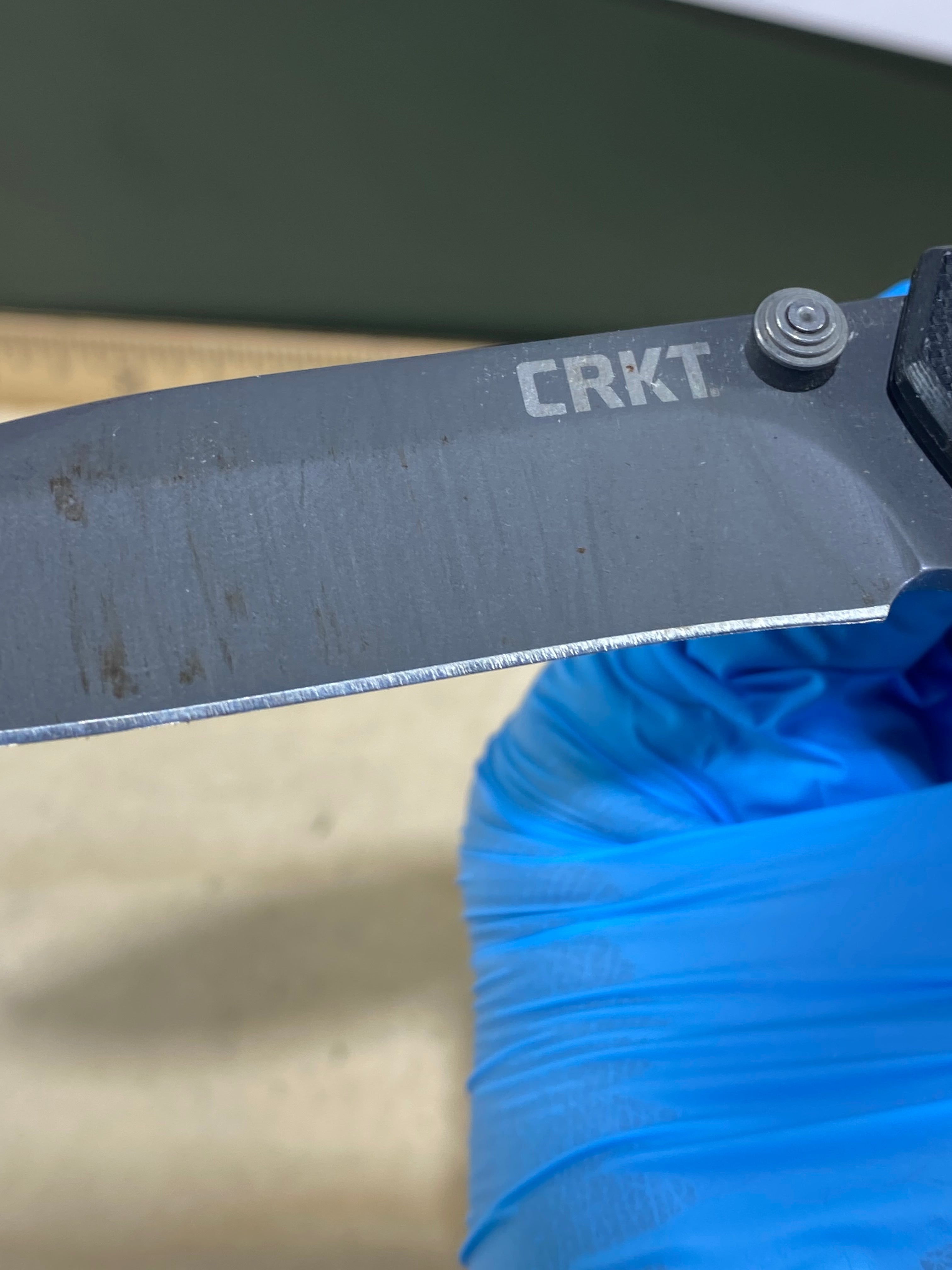 CRKT 6860 Ignitor #88. Light usage. Dirty