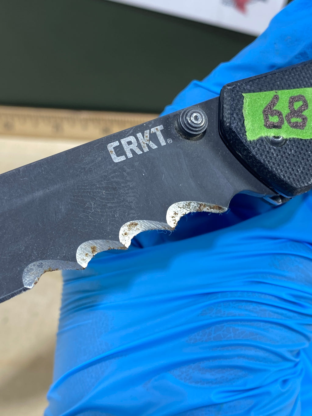 CRKT 6865 Ignitor #89. Light usage. Dirty