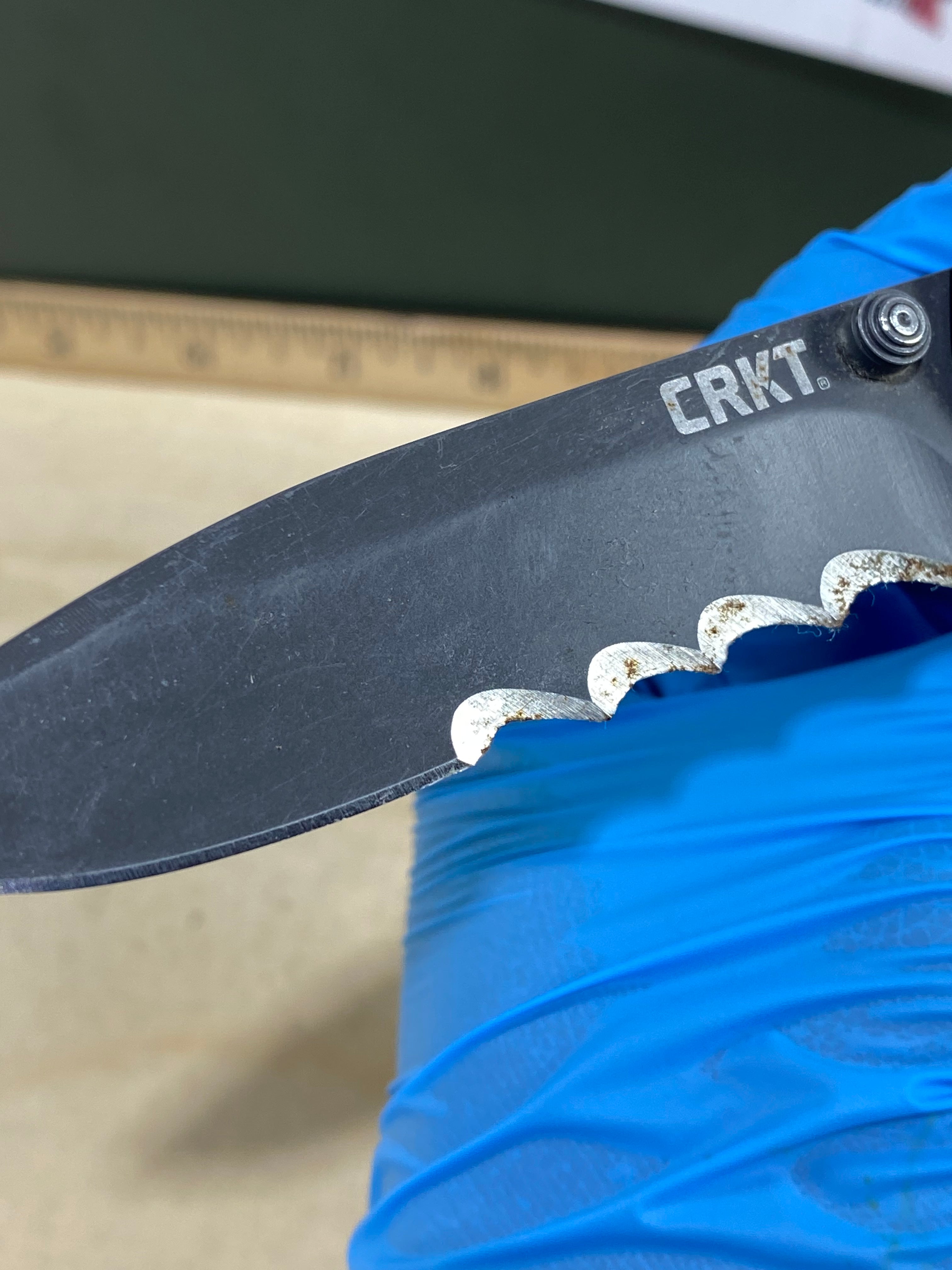 CRKT 6865 Ignitor #89. Light usage. Dirty