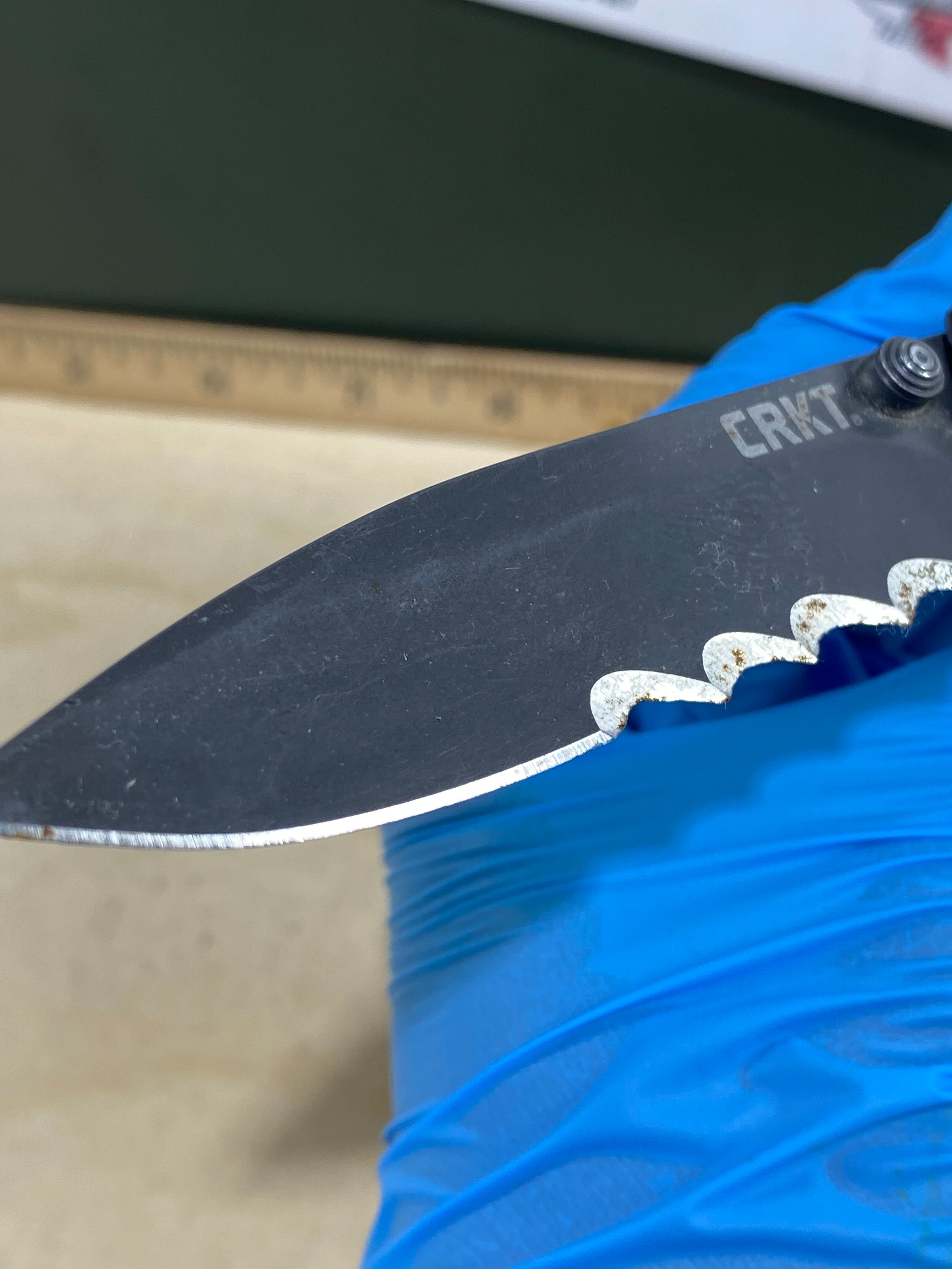 CRKT 6865 Ignitor #89. Light usage. Dirty