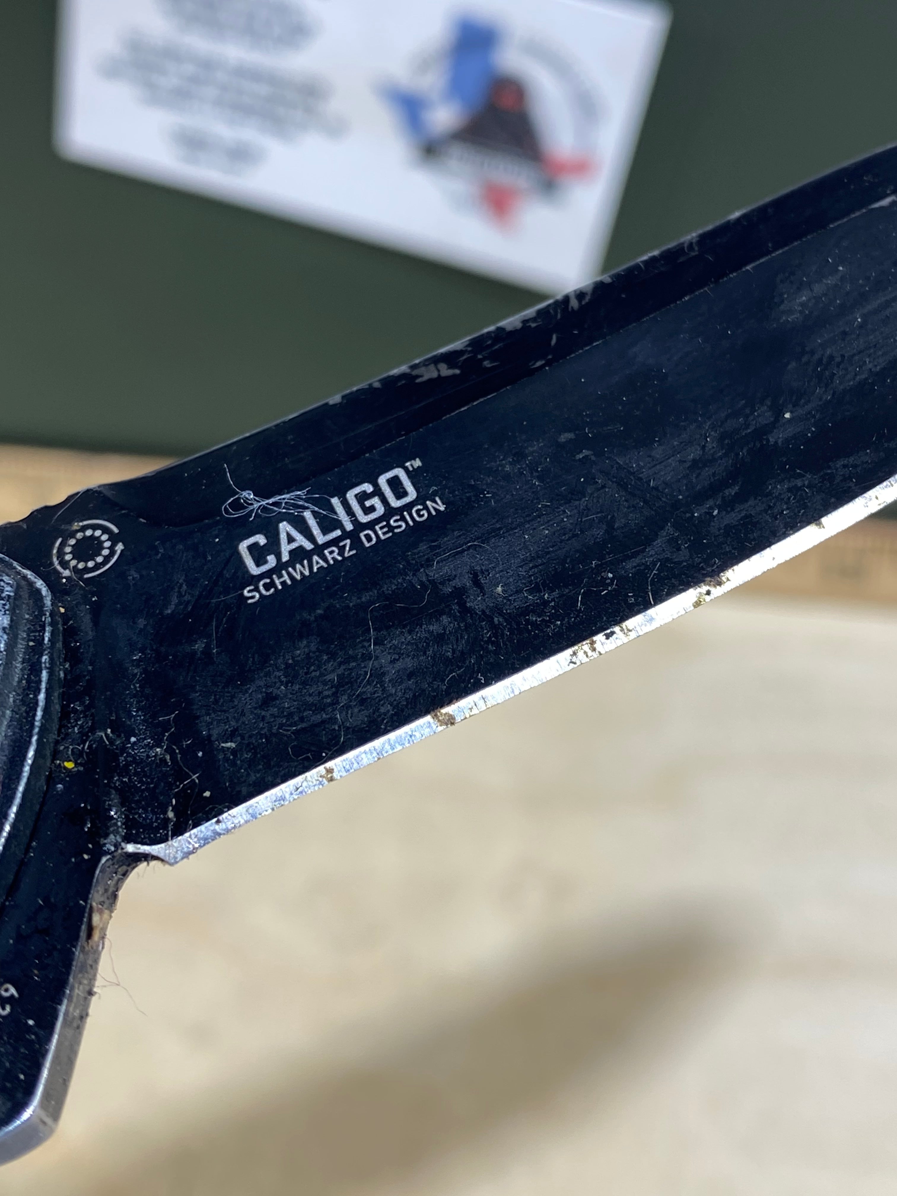 CRKT 6215 Caligo #91. Light usage. Super Dirty