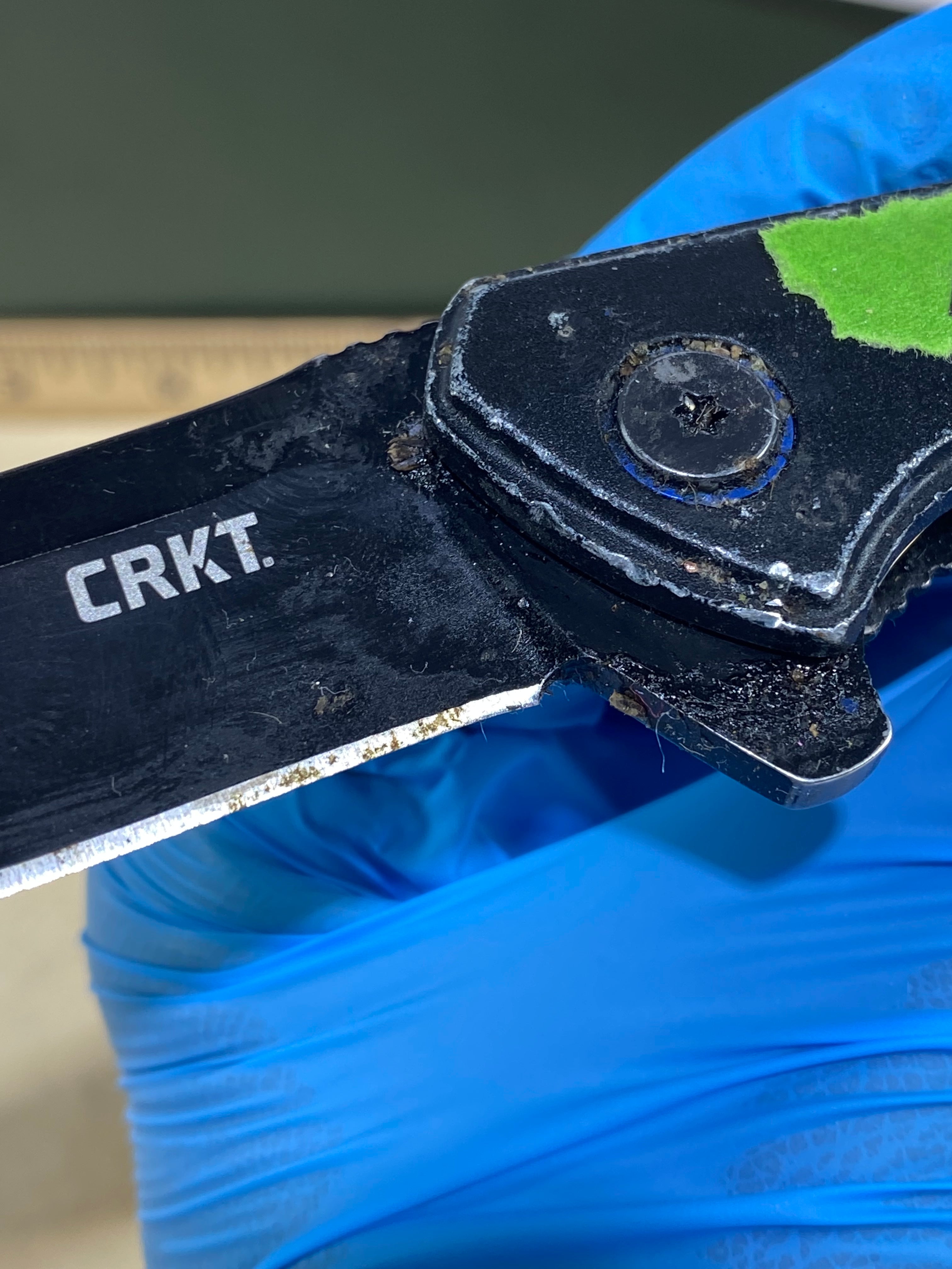 CRKT 6215 Caligo #91. Light usage. Super Dirty