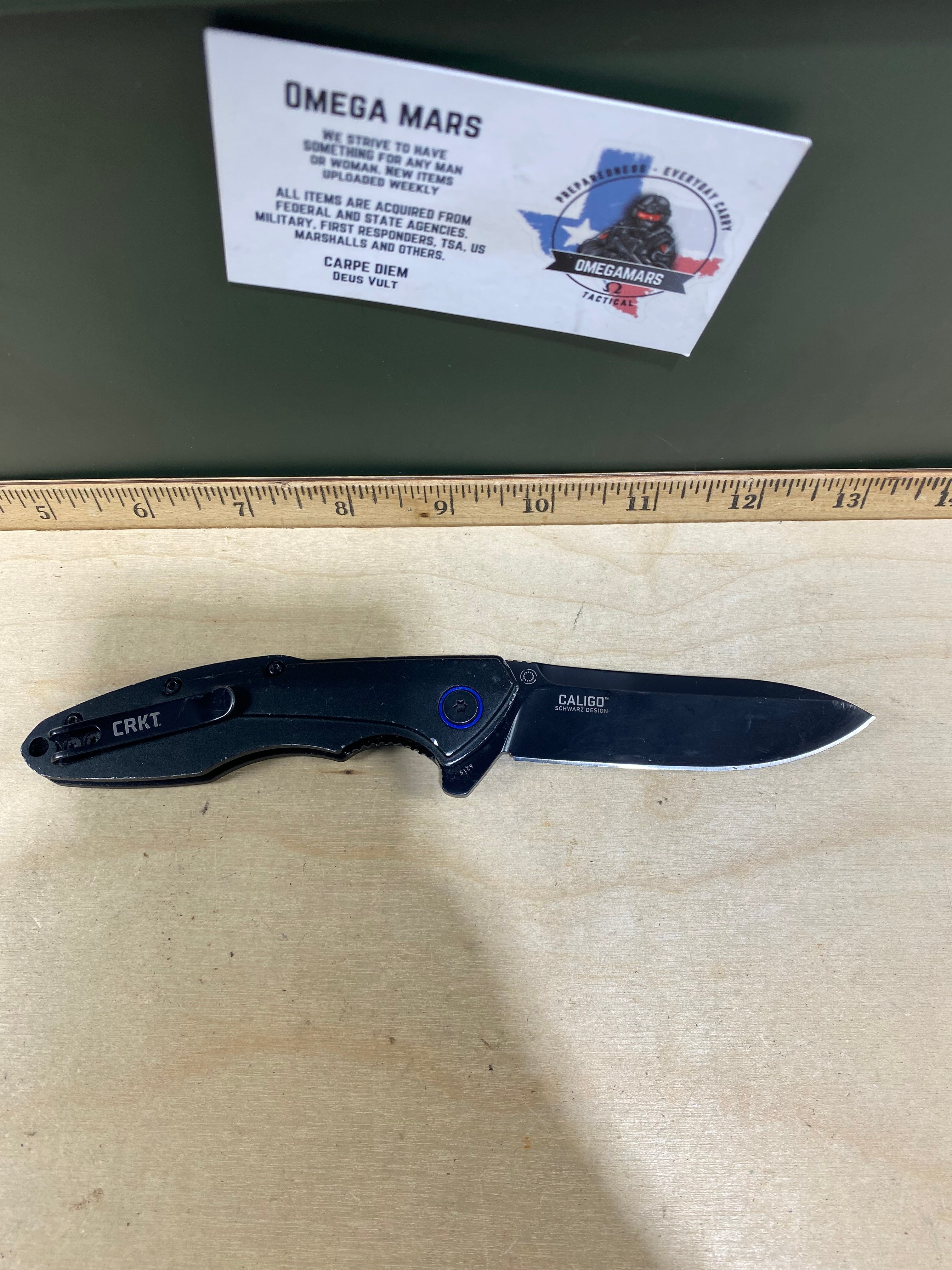 CRKT 6215 Caligo #92. Light usage.