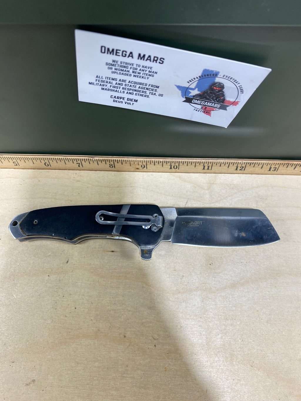 CRKT 7270 Ripsnort #96. Light usage. Dirty