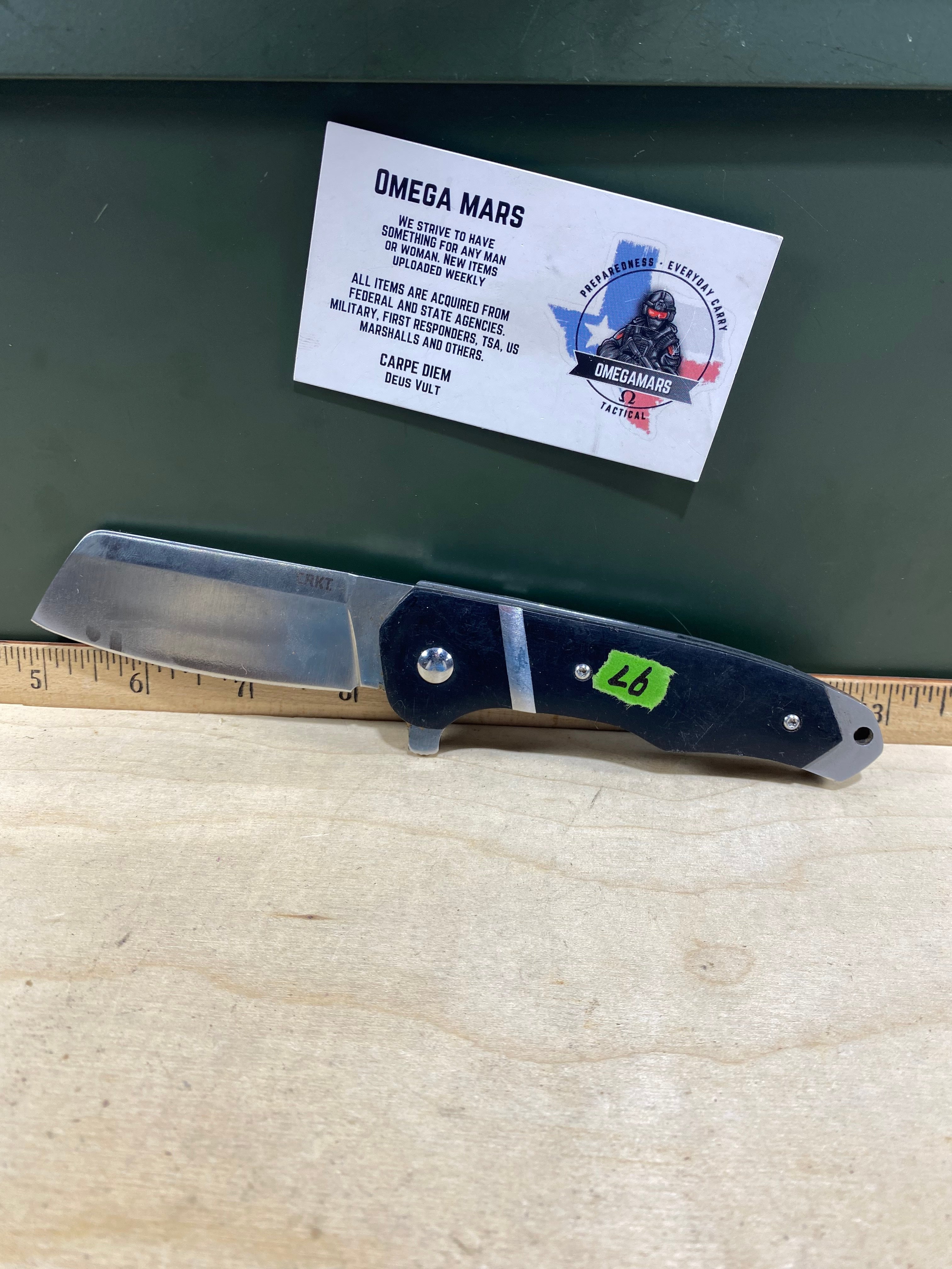CRKT 7270 #97. Light usage. Dirty