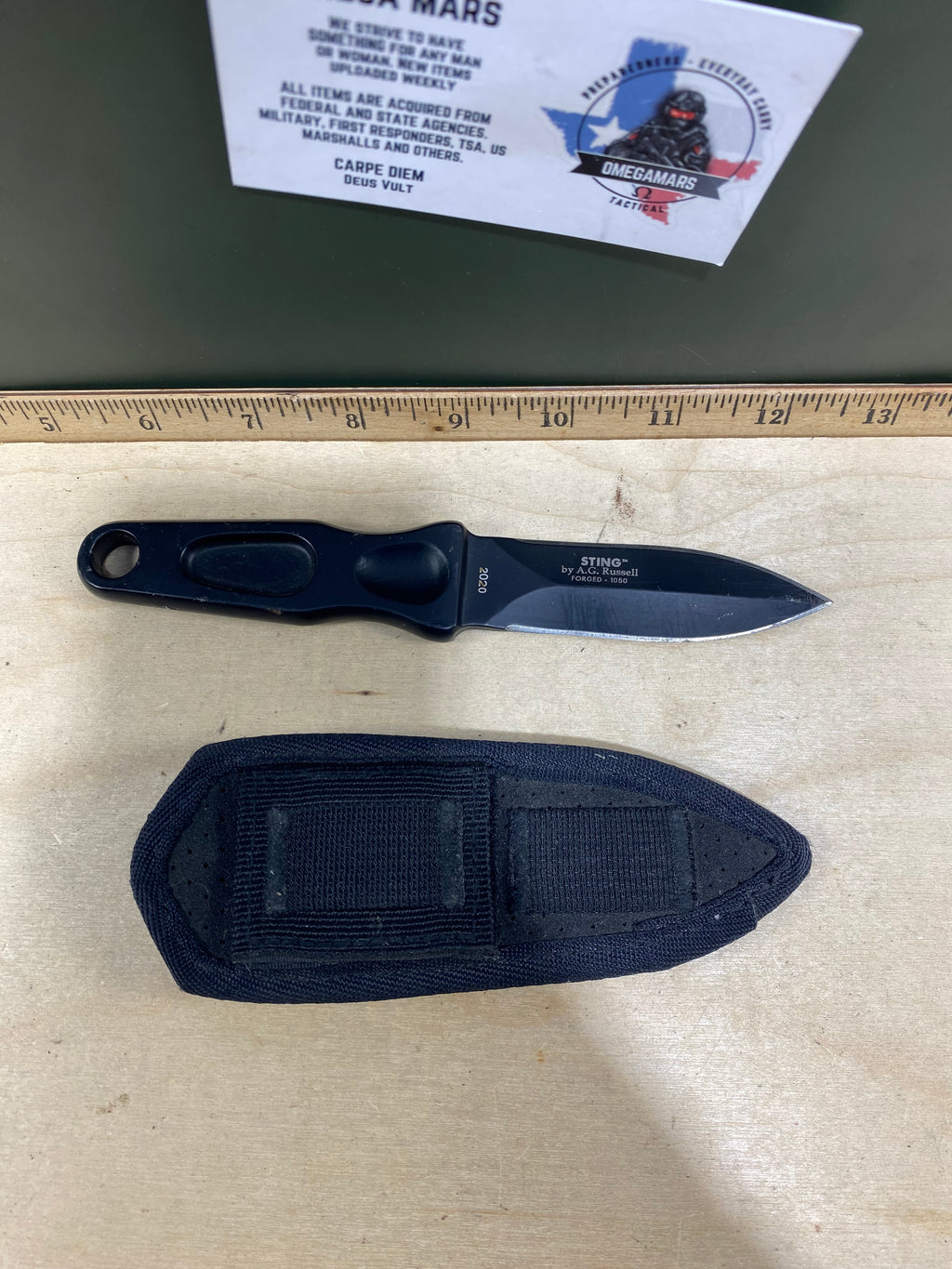 CRKT 2020 Sting #100. Light usage. Resharpened.