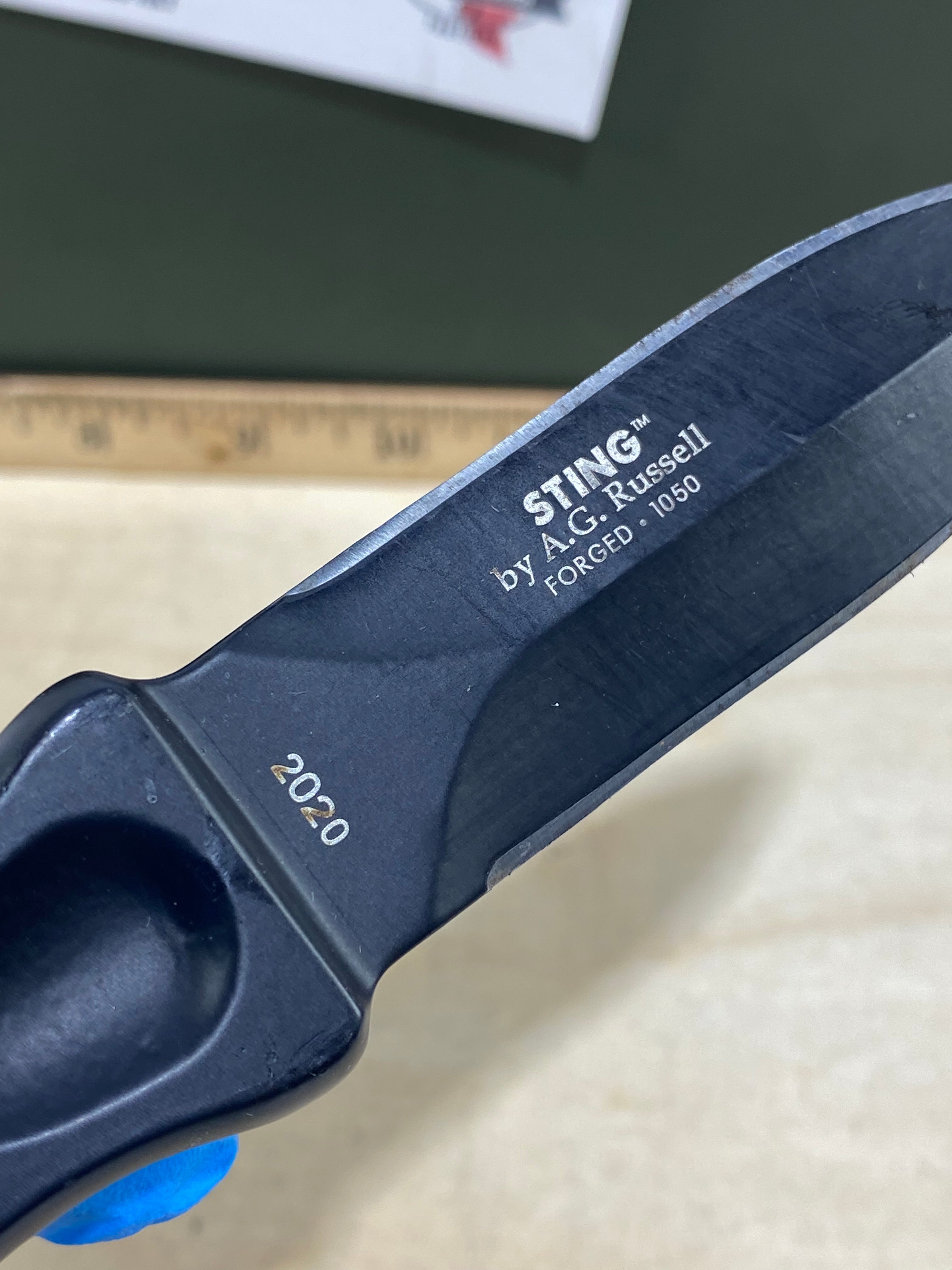CRKT 2020 Sting #100. Light usage. Resharpened.