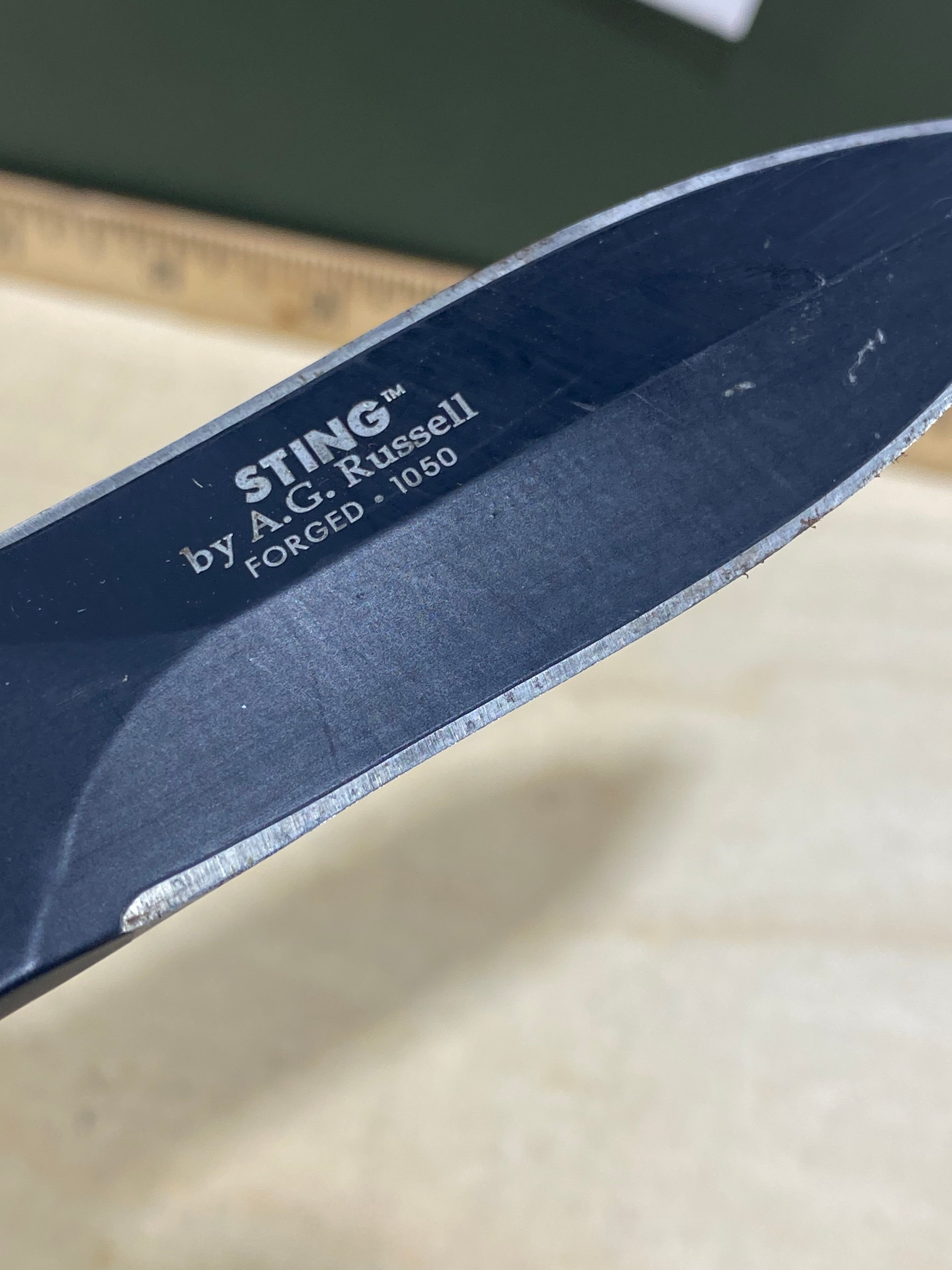 CRKT 2020 Sting #100. Light usage. Resharpened.
