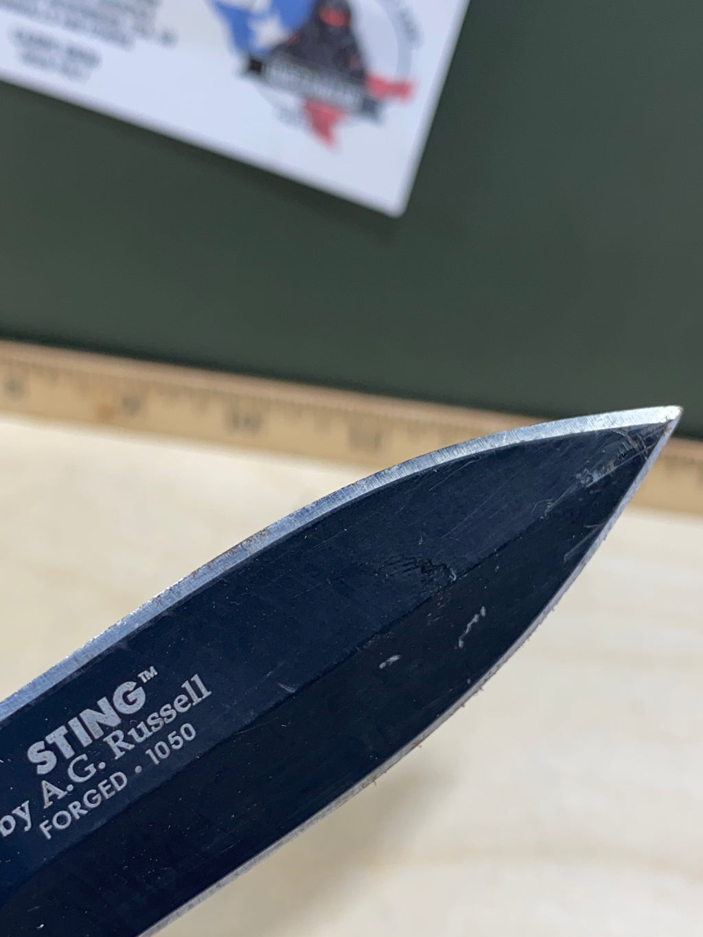 CRKT 2020 Sting #100. Light usage. Resharpened.