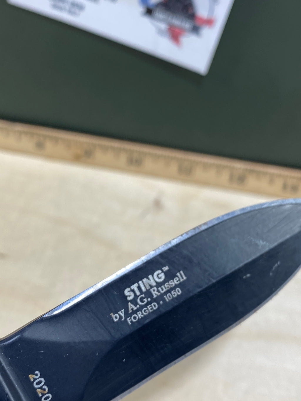 CRKT 2020 Sting #100. Light usage. Resharpened.