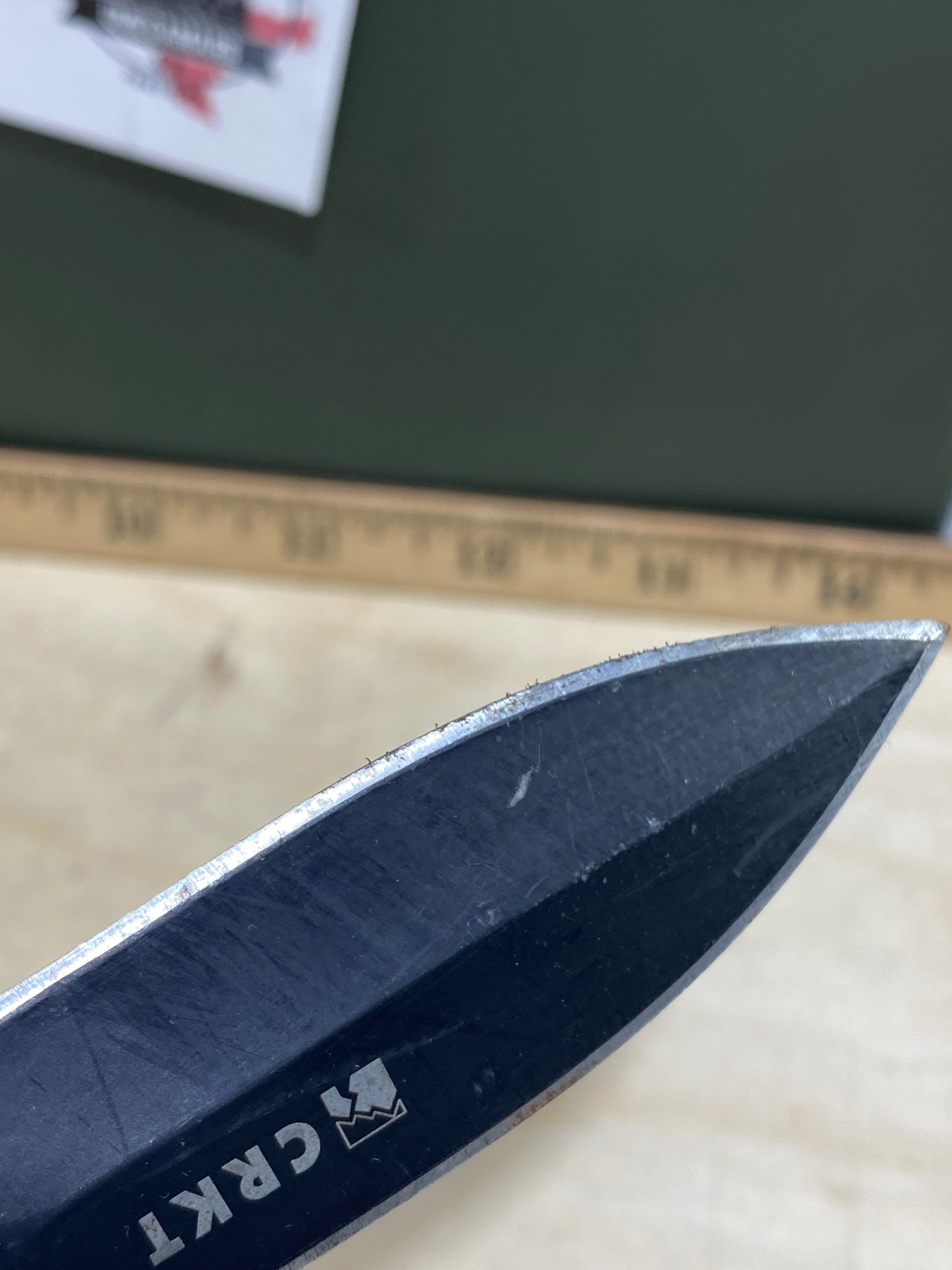 CRKT 2020 Sting #100. Light usage. Resharpened.