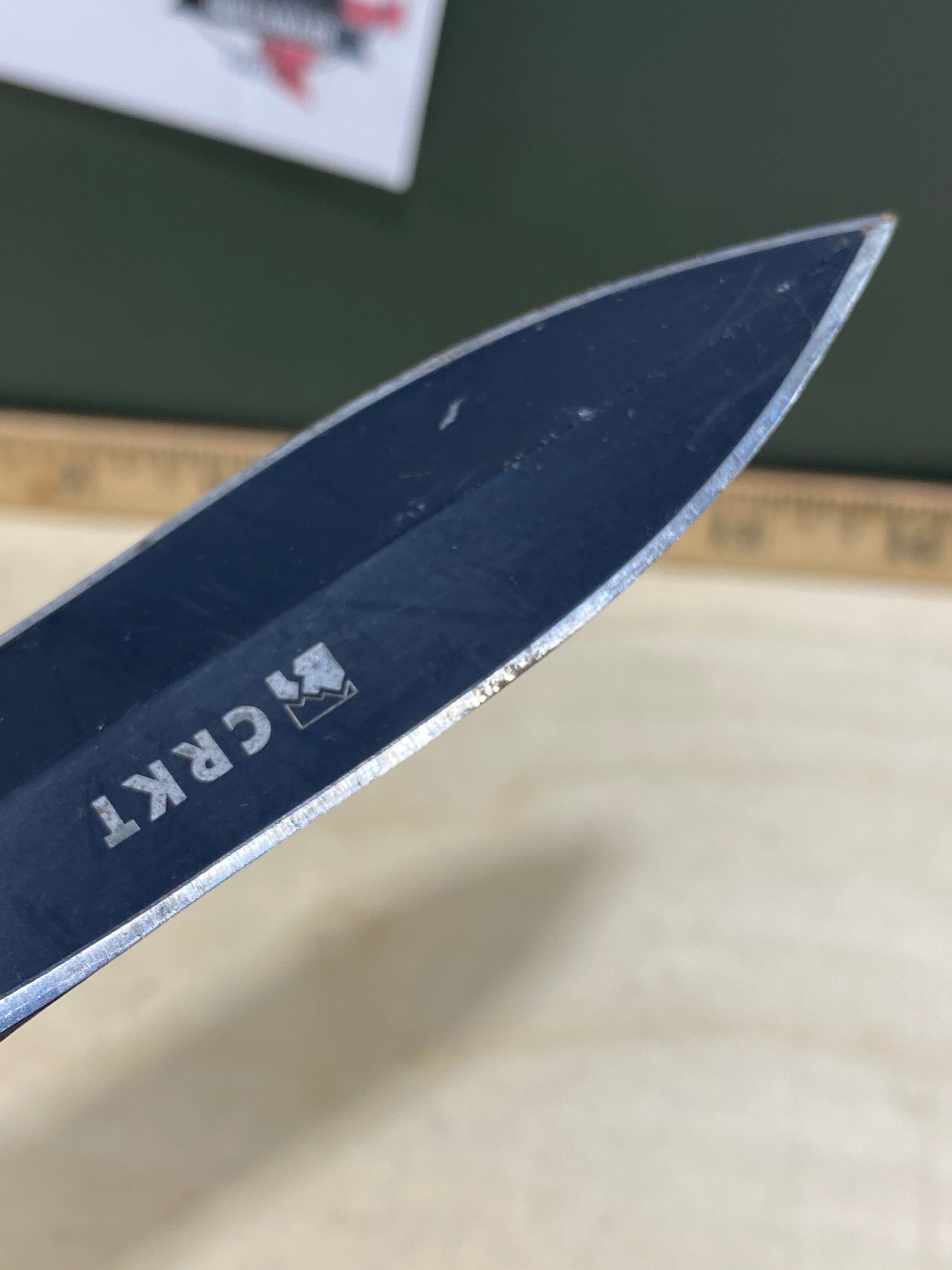 CRKT 2020 Sting #100. Light usage. Resharpened.