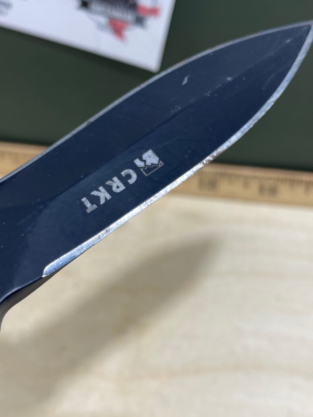 CRKT 2020 Sting #100. Light usage. Resharpened.