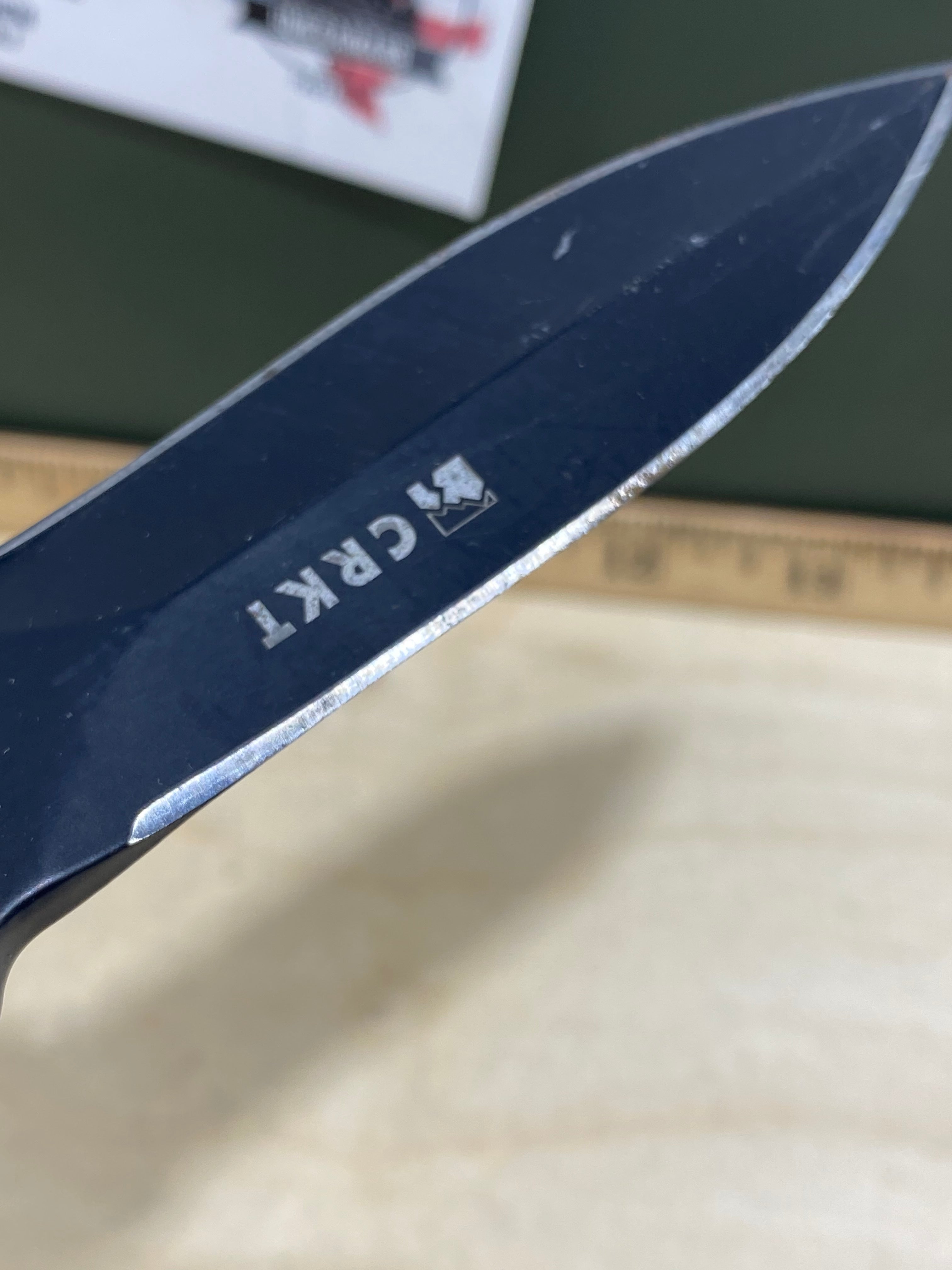 CRKT 2020 Sting #100. Light usage. Resharpened.