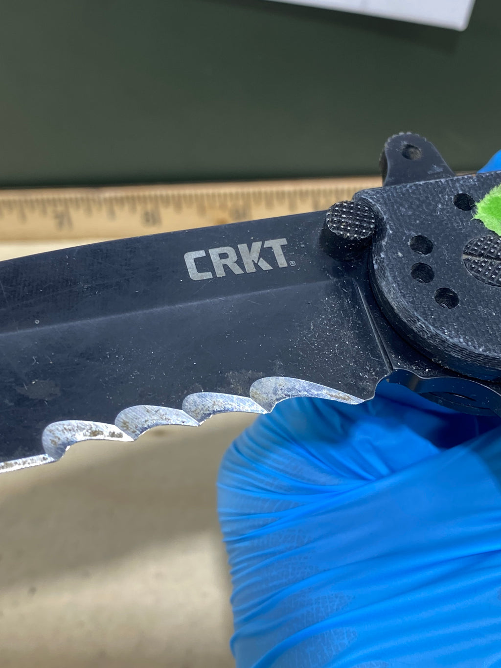 CRKT M16-14SFG #103. Light usage. Dirty
