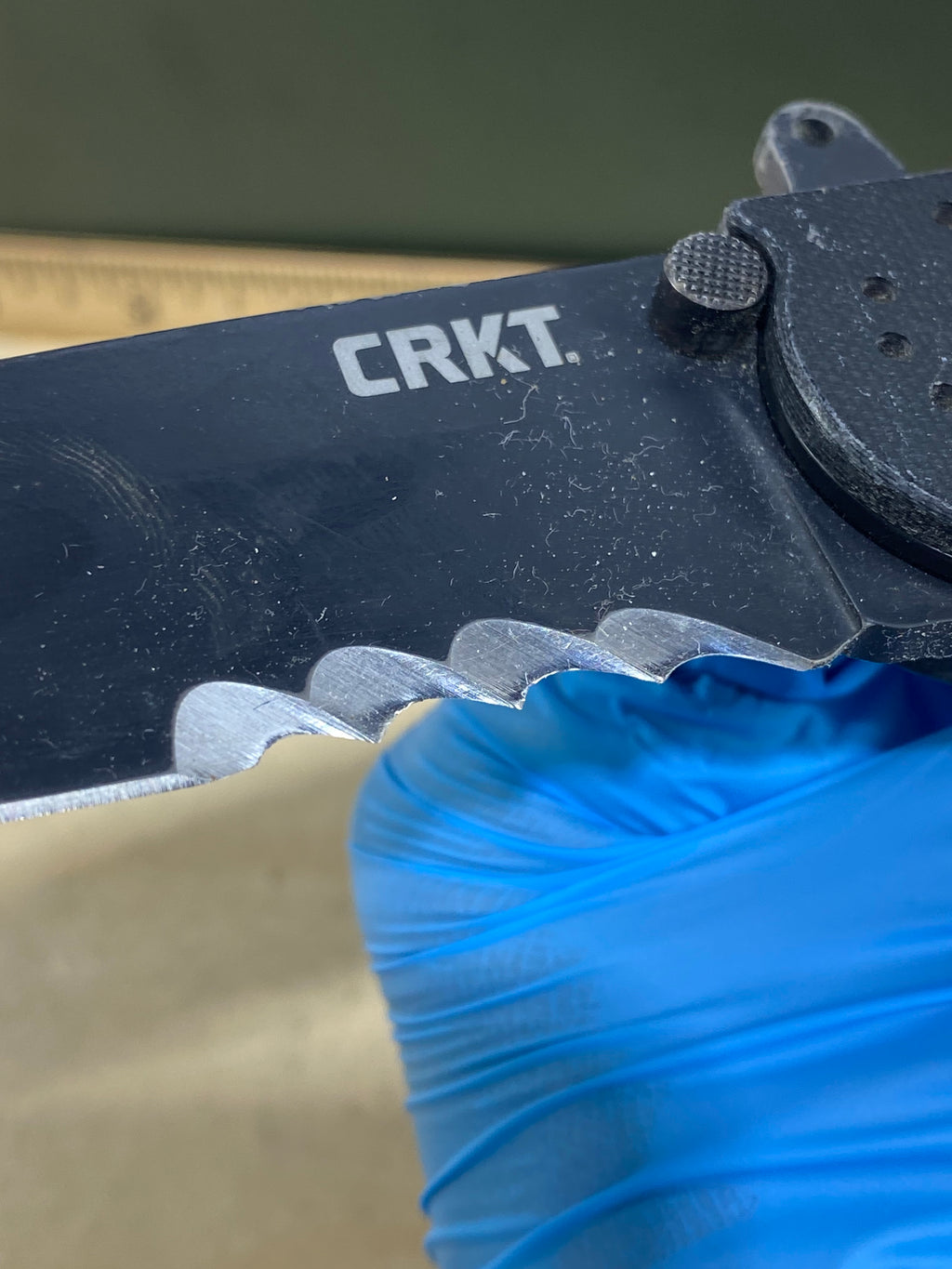 CRKT M16-14SFG #104. Light usage. Resharpened